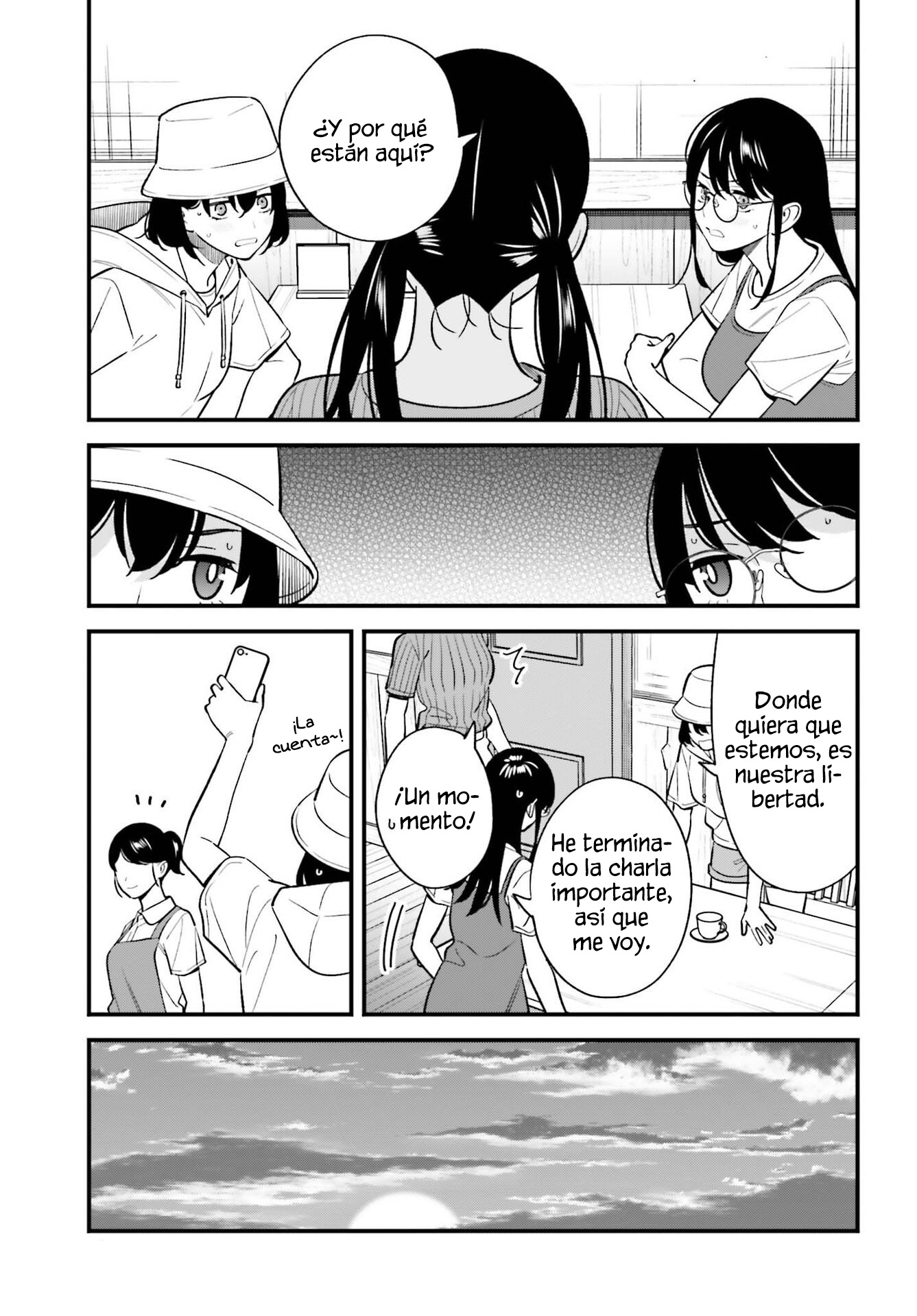 Are physical relationships posible between childhood friends of high school students? Capitulo 27 página 13