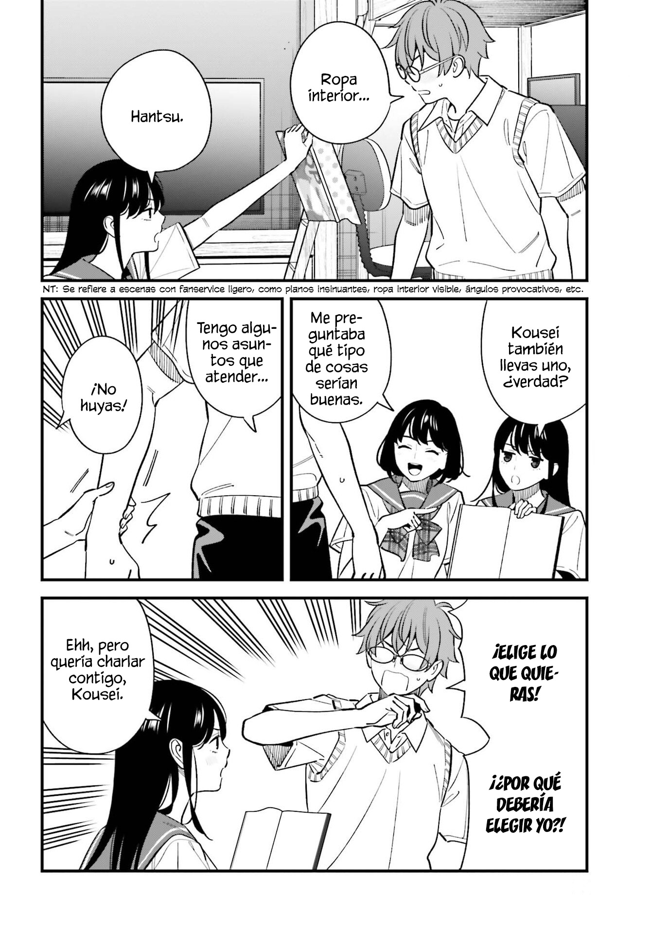Are physical relationships posible between childhood friends of high school students? Capitulo 27 página 16