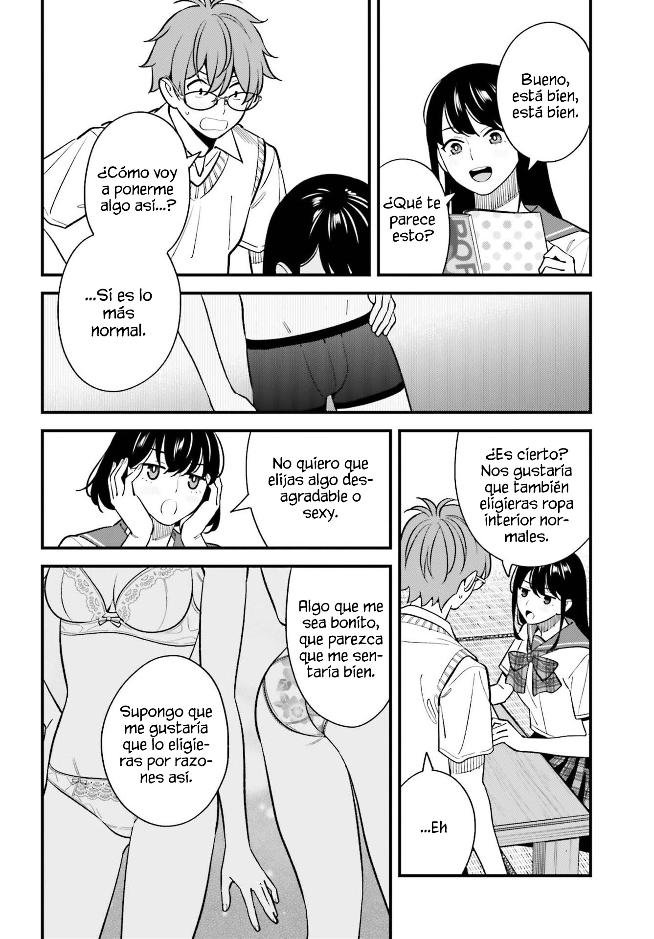 Are physical relationships posible between childhood friends of high school students? Capitulo 27 página 18