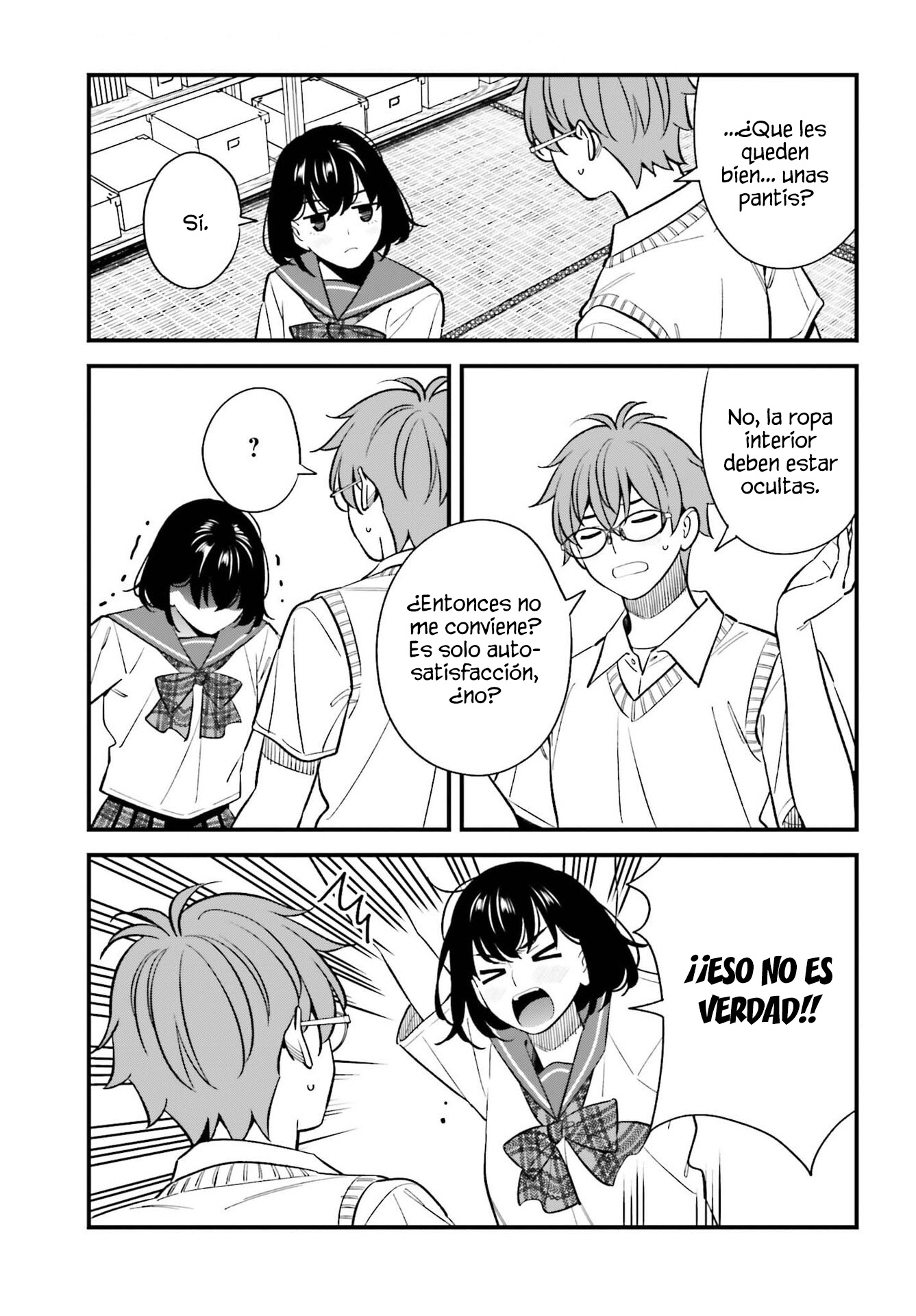 Are physical relationships posible between childhood friends of high school students? Capitulo 27 página 19