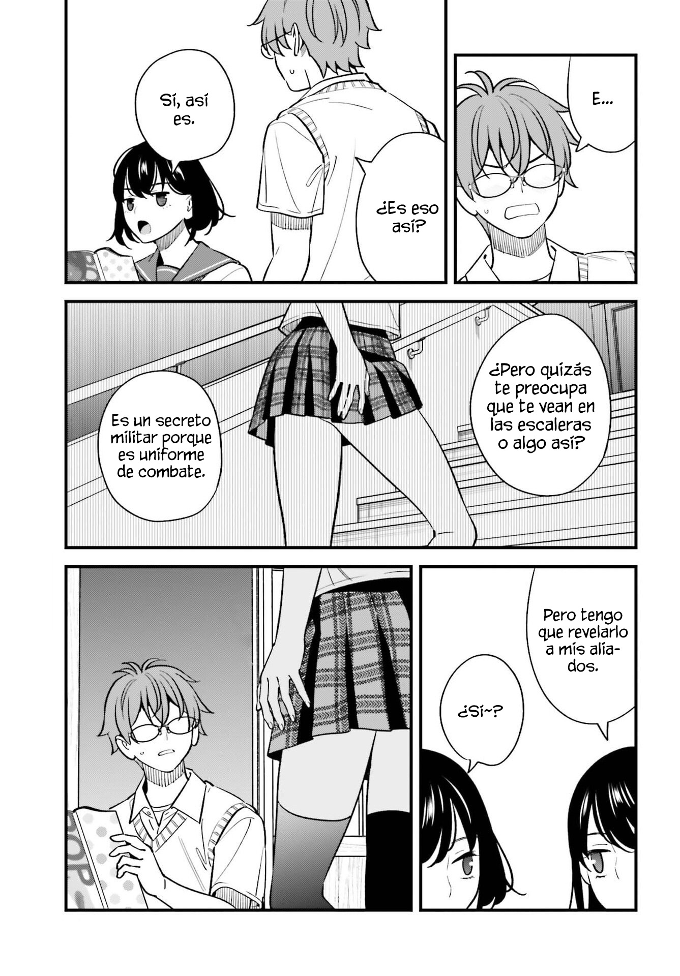 Are physical relationships posible between childhood friends of high school students? Capitulo 27 página 21