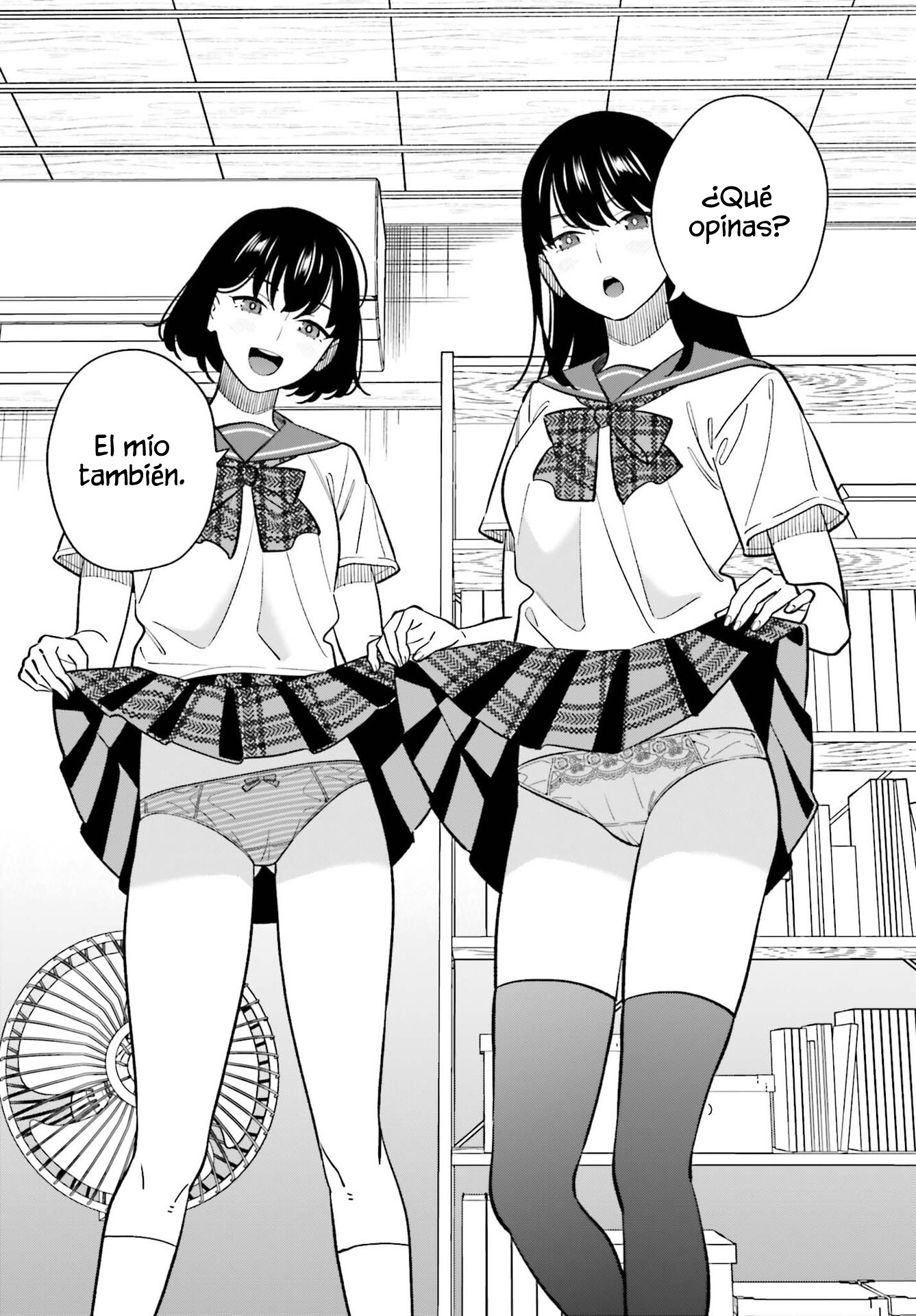 Are physical relationships posible between childhood friends of high school students? Capitulo 27 página 22