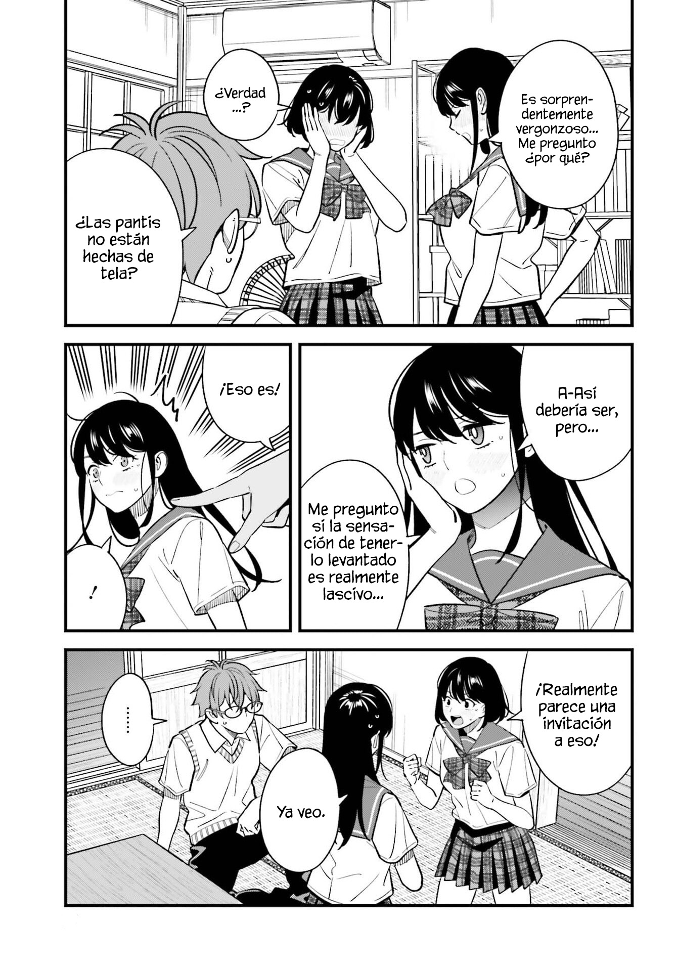 Are physical relationships posible between childhood friends of high school students? Capitulo 27 página 27