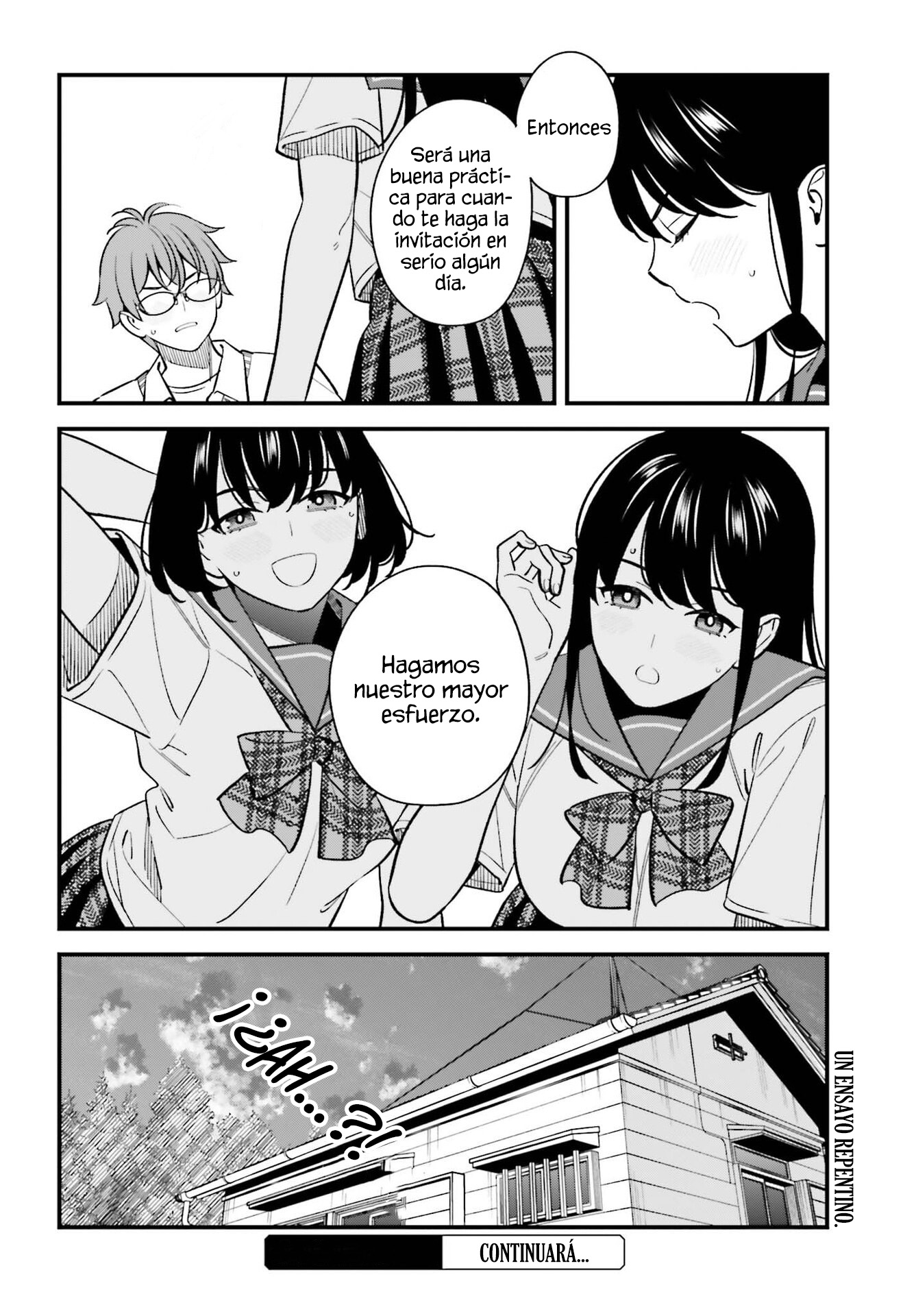 Are physical relationships posible between childhood friends of high school students? Capitulo 27 página 28