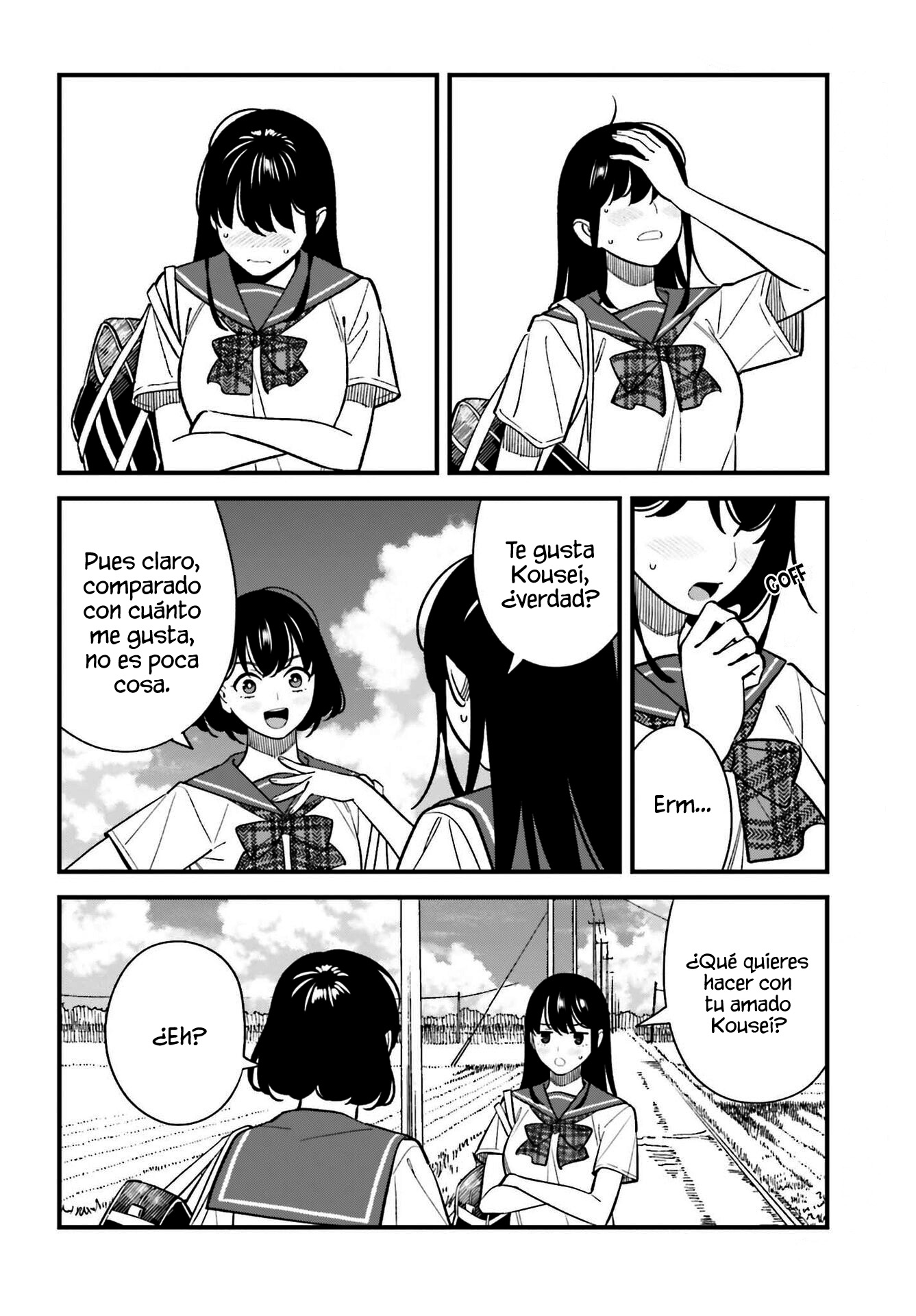 Are physical relationships posible between childhood friends of high school students? Capitulo 28 página 10
