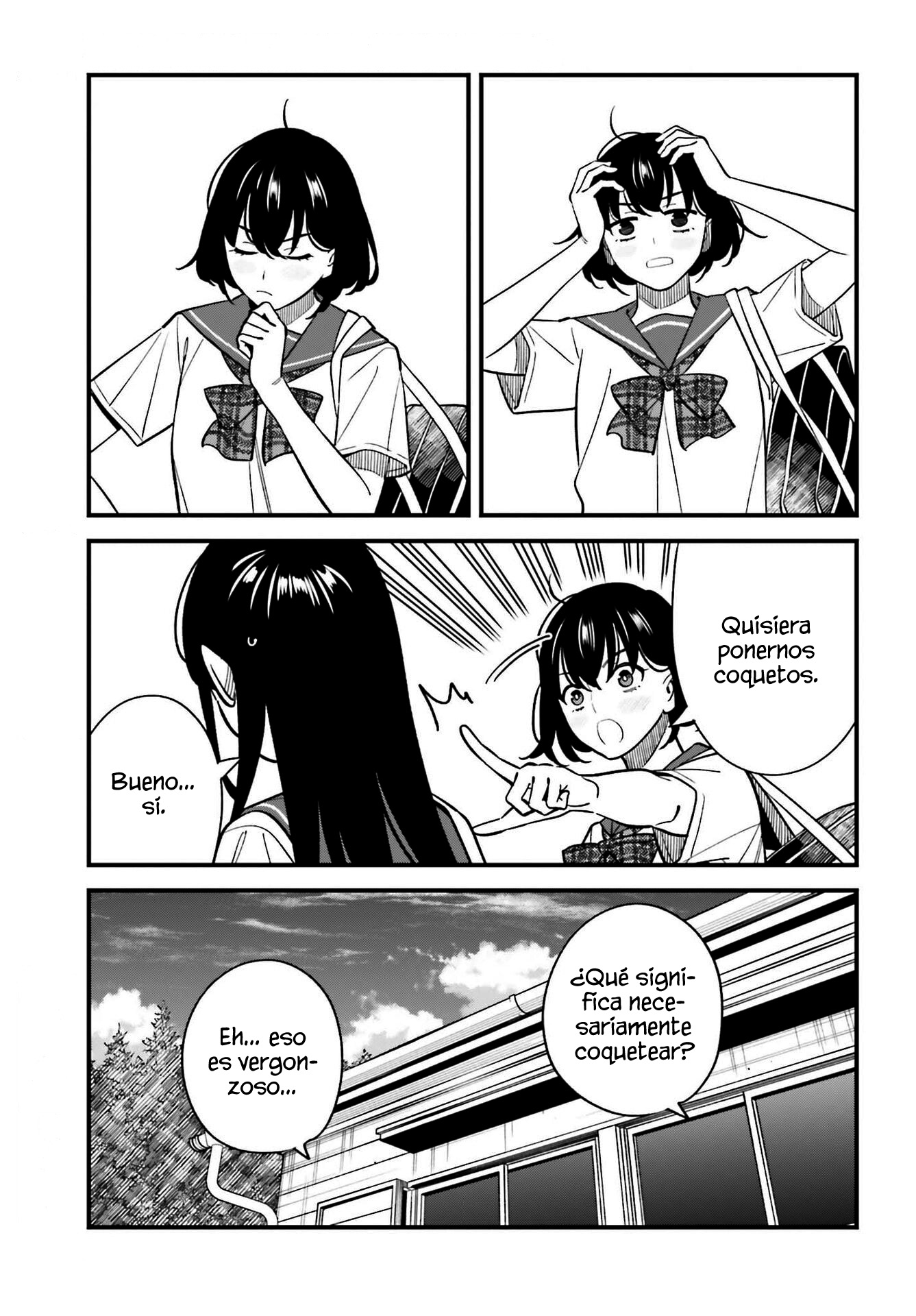 Are physical relationships posible between childhood friends of high school students? Capitulo 28 página 11