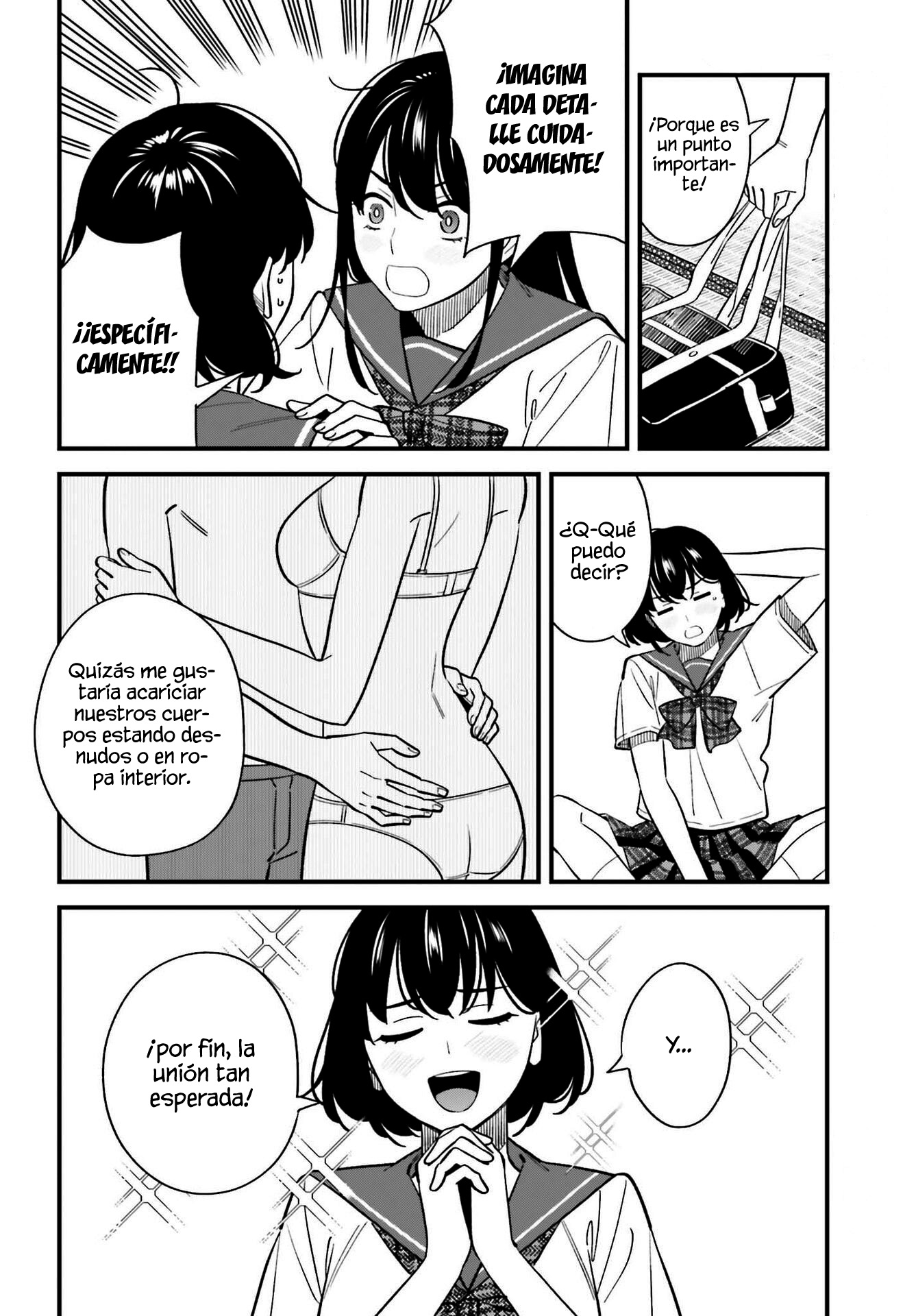 Are physical relationships posible between childhood friends of high school students? Capitulo 28 página 12