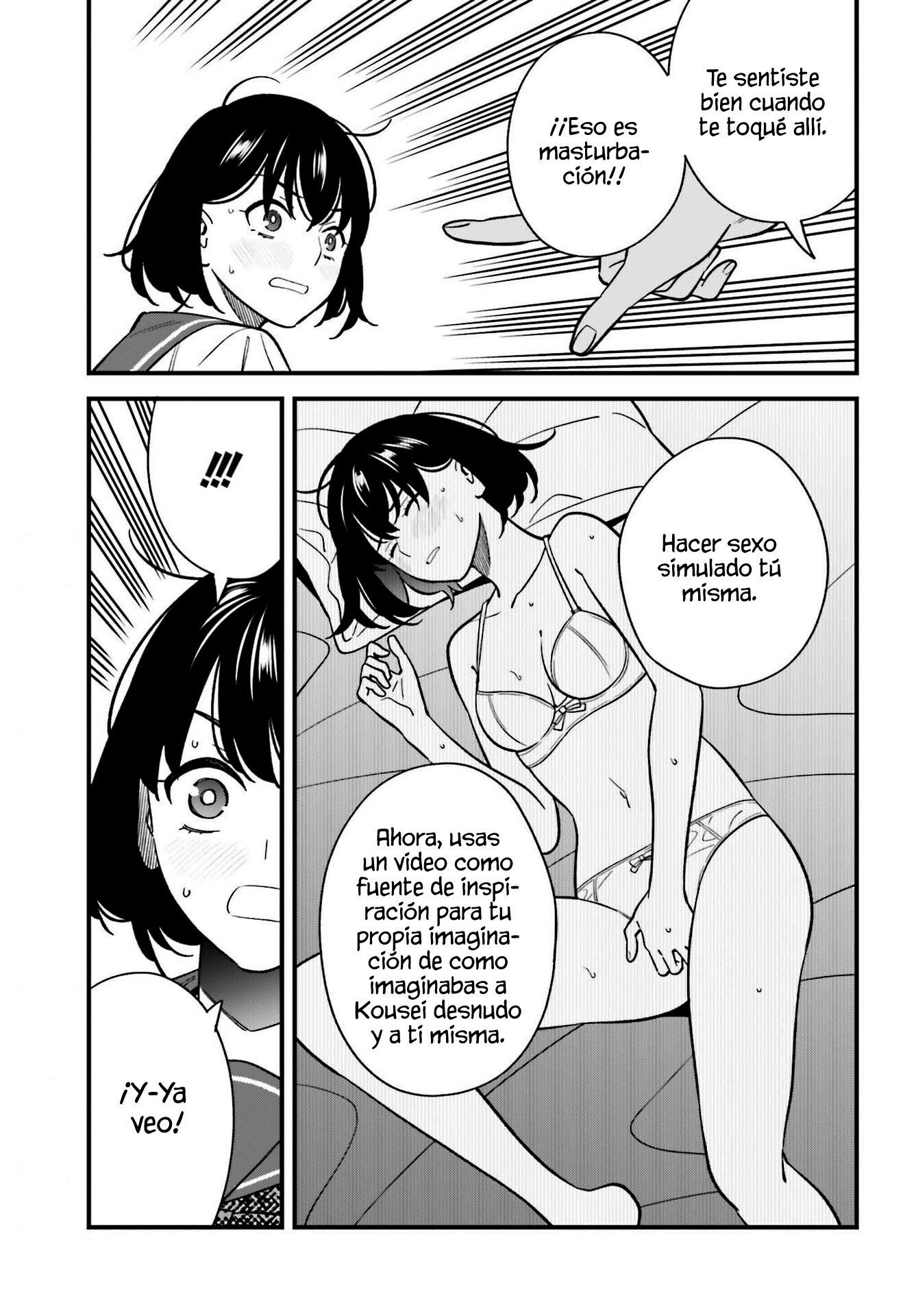 Are physical relationships posible between childhood friends of high school students? Capitulo 28 página 17