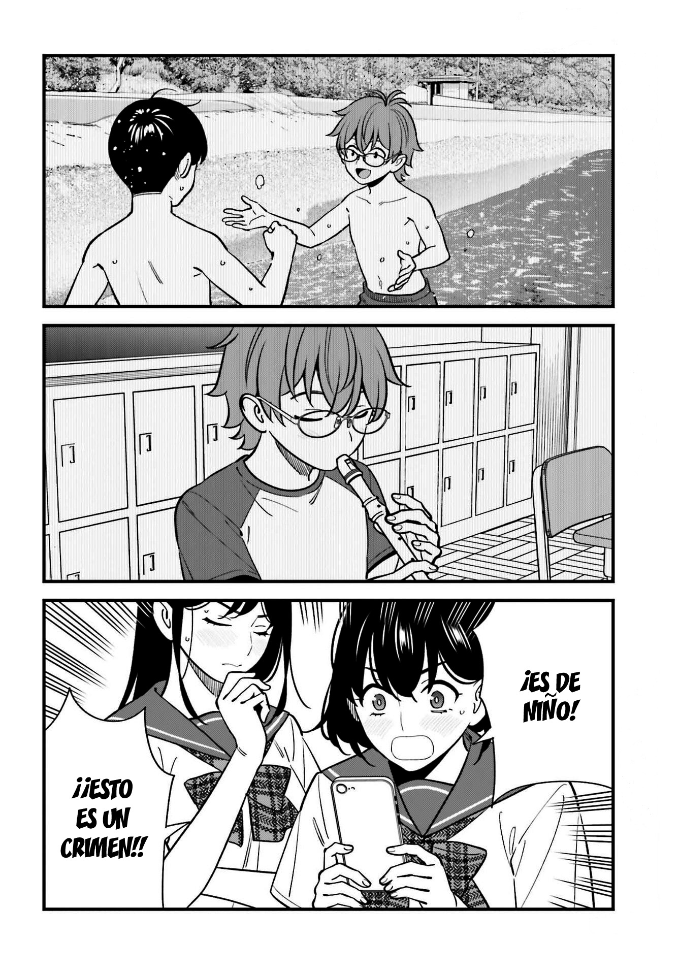 Are physical relationships posible between childhood friends of high school students? Capitulo 28 página 20
