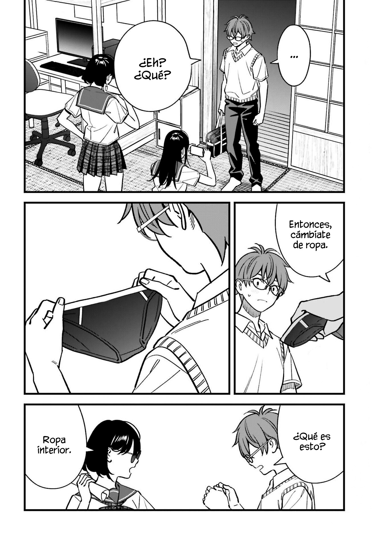 Are physical relationships posible between childhood friends of high school students? Capitulo 28 página 24