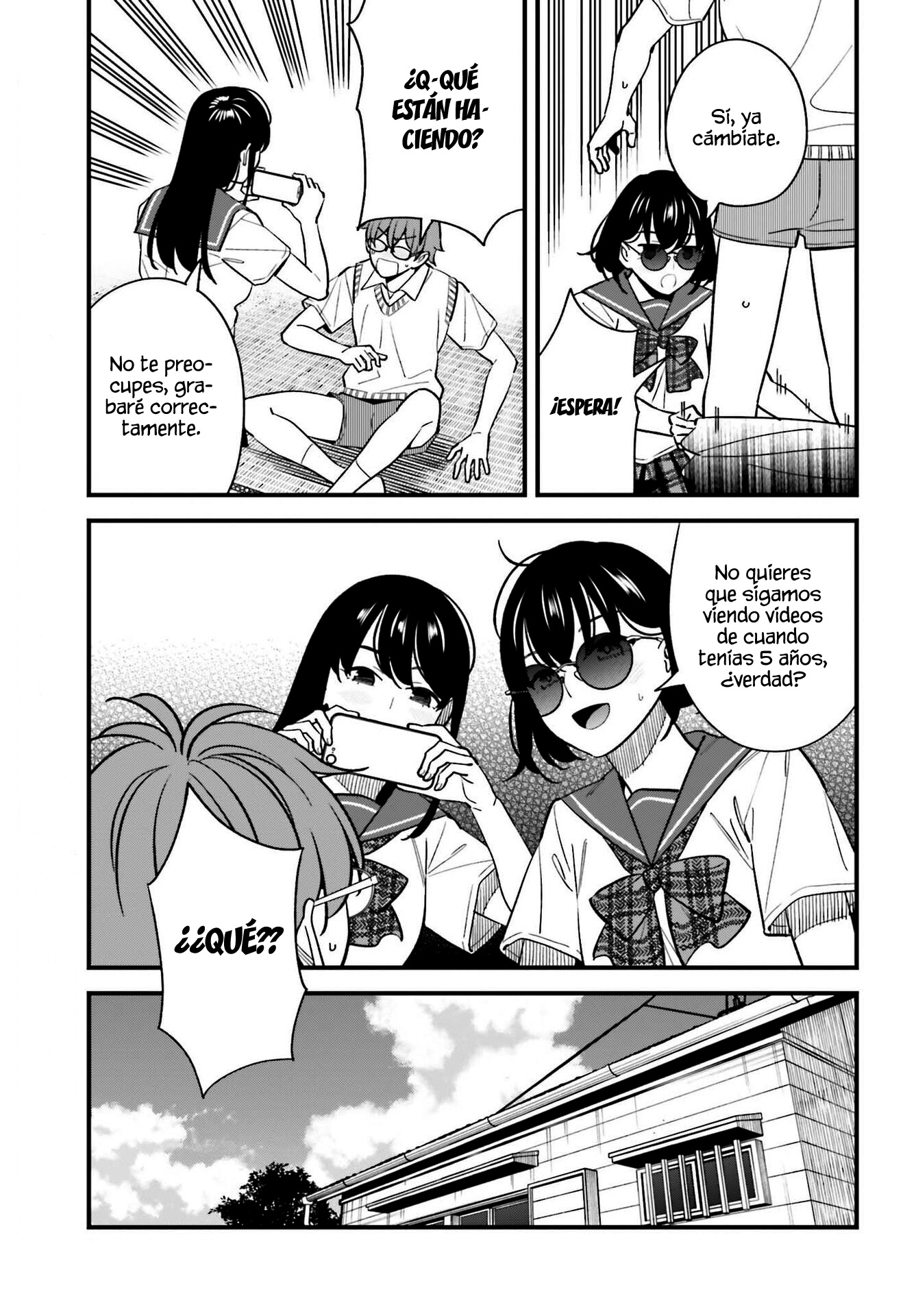 Are physical relationships posible between childhood friends of high school students? Capitulo 28 página 25