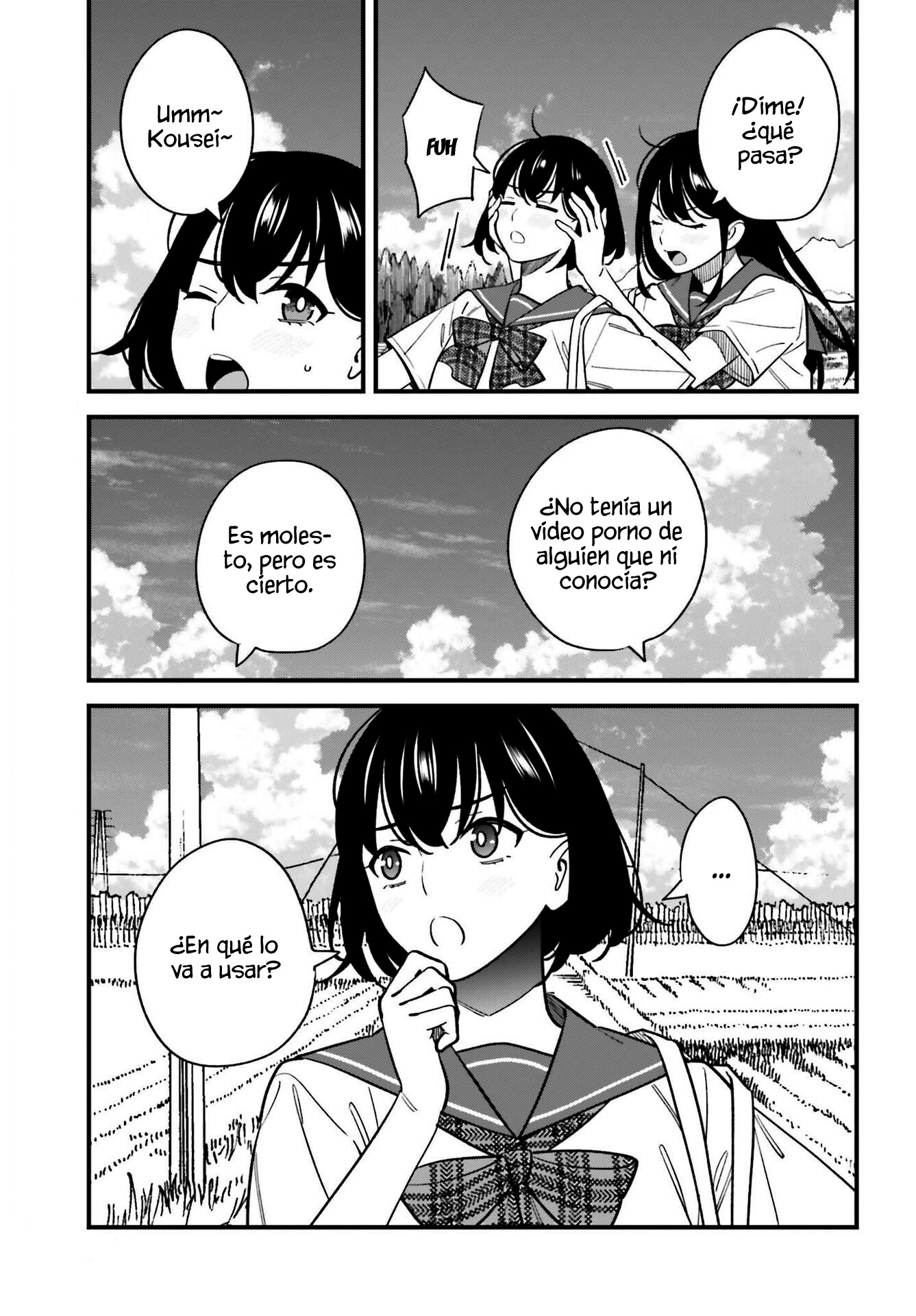 Are physical relationships posible between childhood friends of high school students? Capitulo 28 página 5