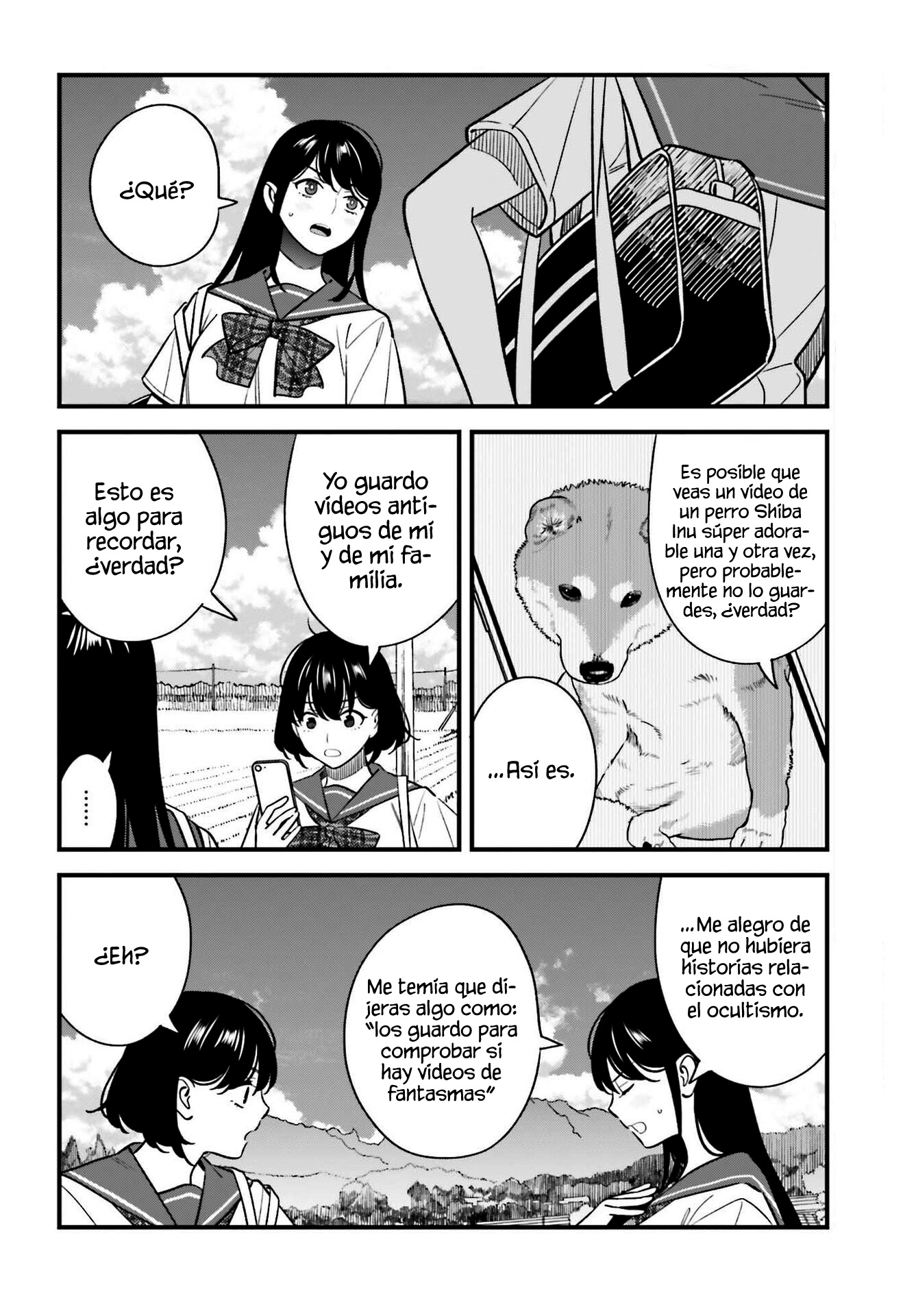 Are physical relationships posible between childhood friends of high school students? Capitulo 28 página 6
