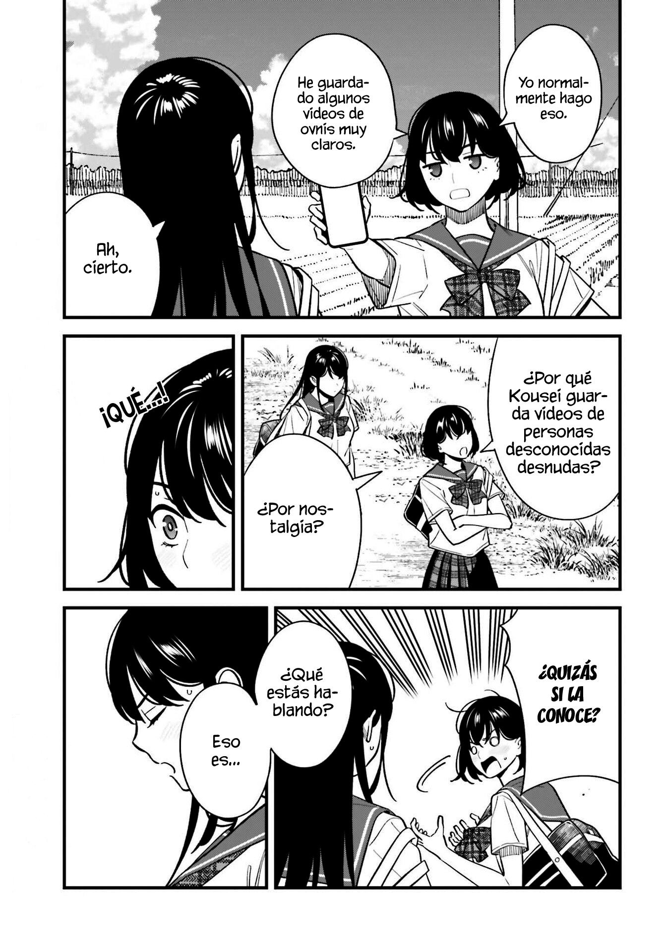Are physical relationships posible between childhood friends of high school students? Capitulo 28 página 7