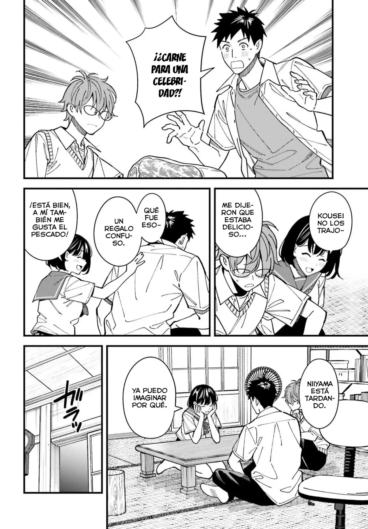 Are physical relationships posible between childhood friends of high school students? Capitulo 3 página 15