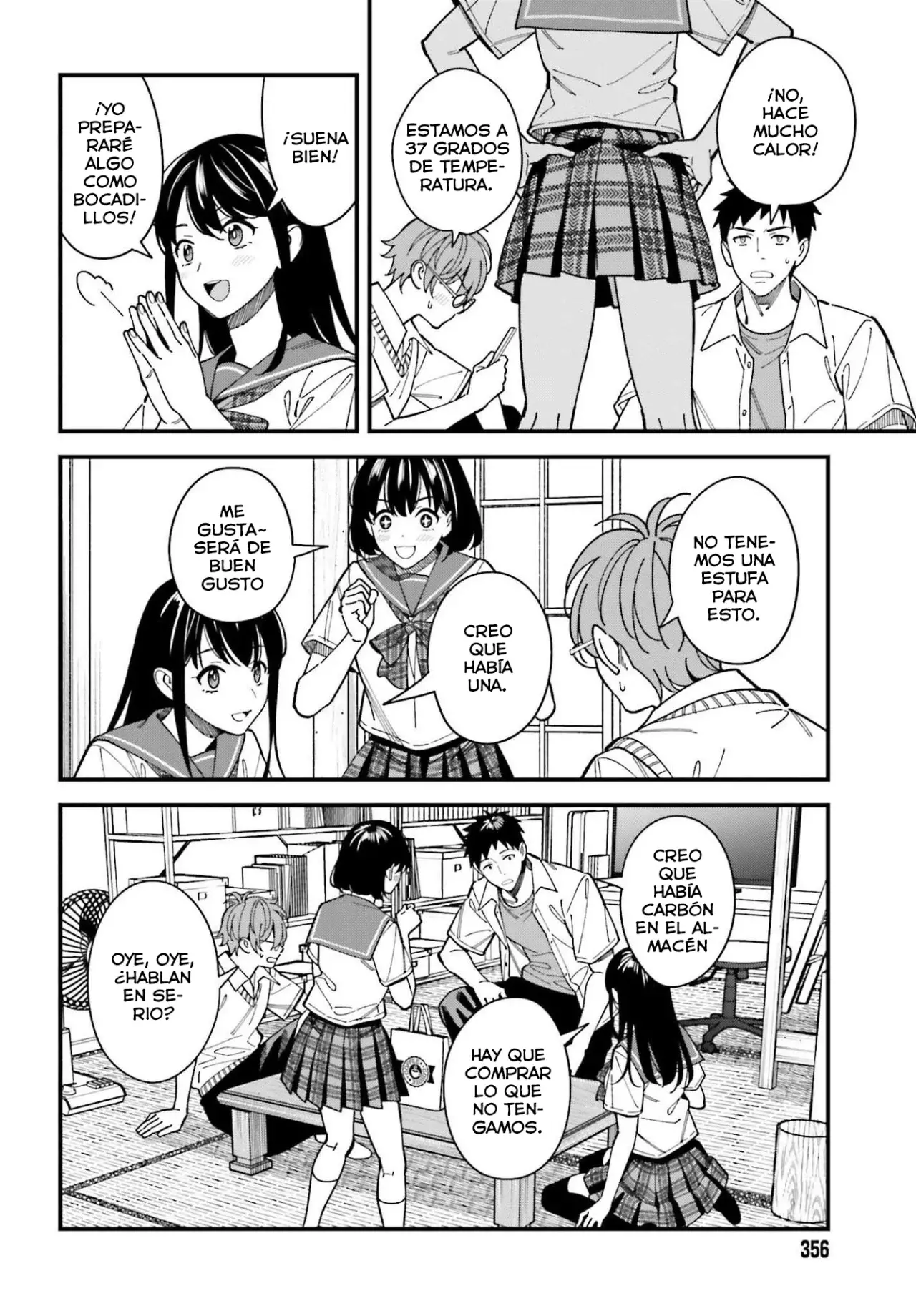 Are physical relationships posible between childhood friends of high school students? Capitulo 3 página 19