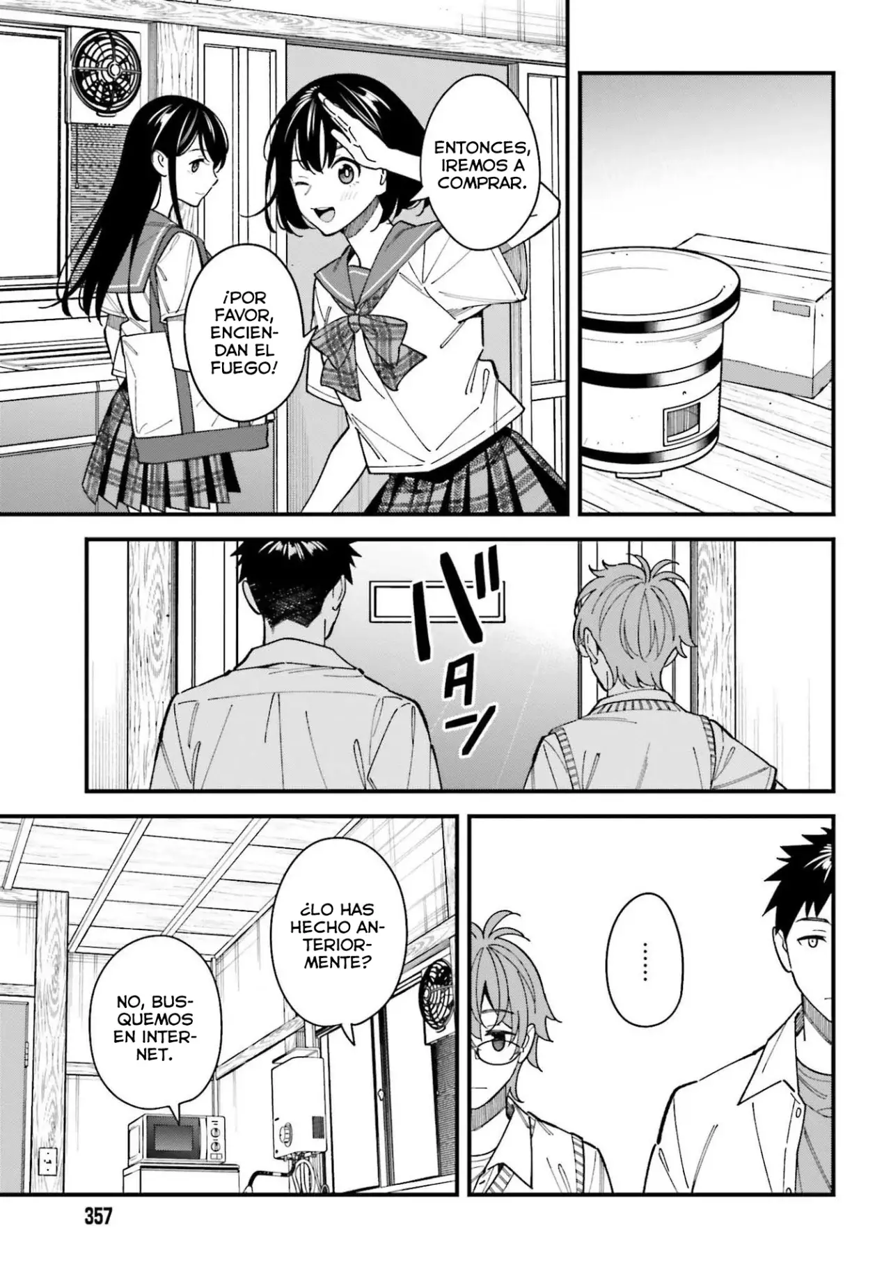 Are physical relationships posible between childhood friends of high school students? Capitulo 3 página 20