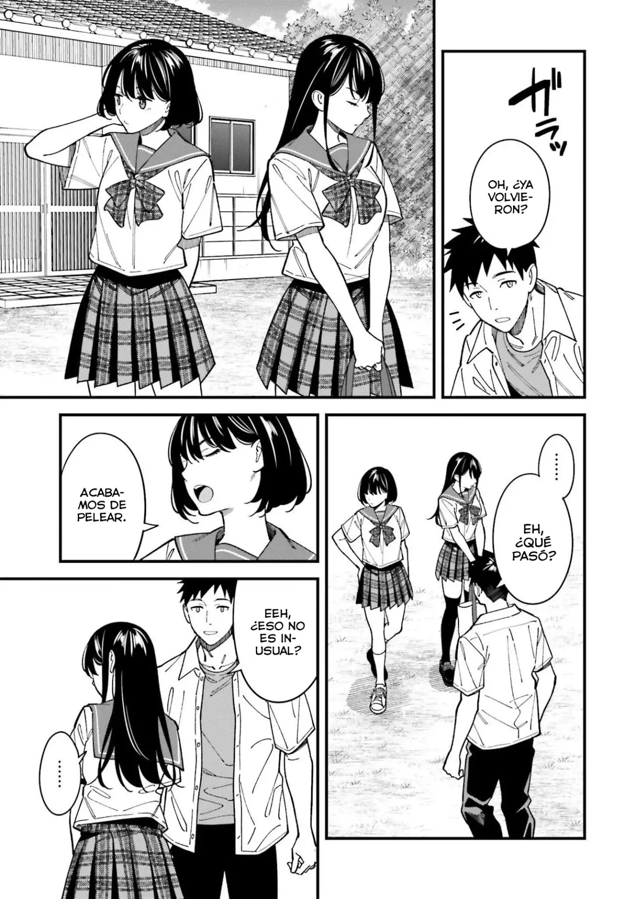Are physical relationships posible between childhood friends of high school students? Capitulo 3 página 26