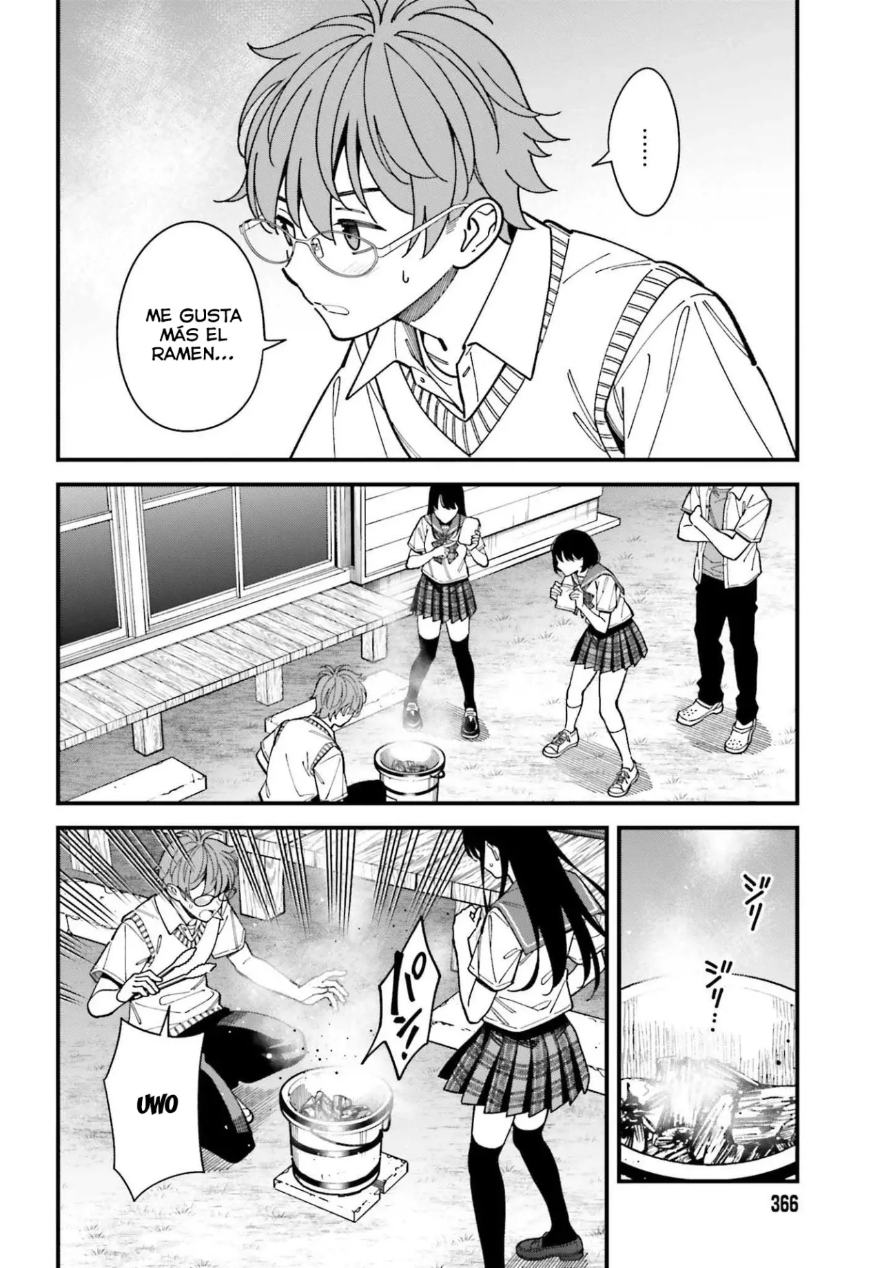 Are physical relationships posible between childhood friends of high school students? Capitulo 3 página 29