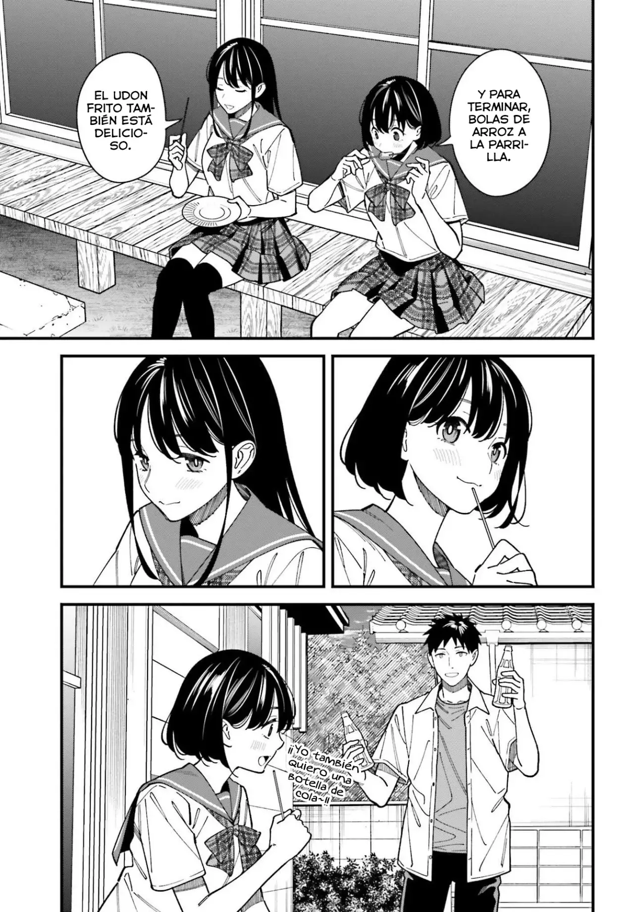 Are physical relationships posible between childhood friends of high school students? Capitulo 3 página 36
