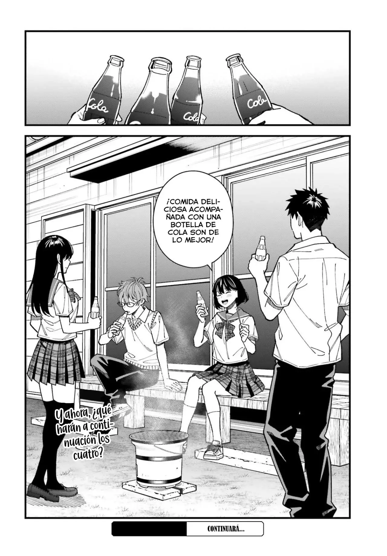 Are physical relationships posible between childhood friends of high school students? Capitulo 3 página 37
