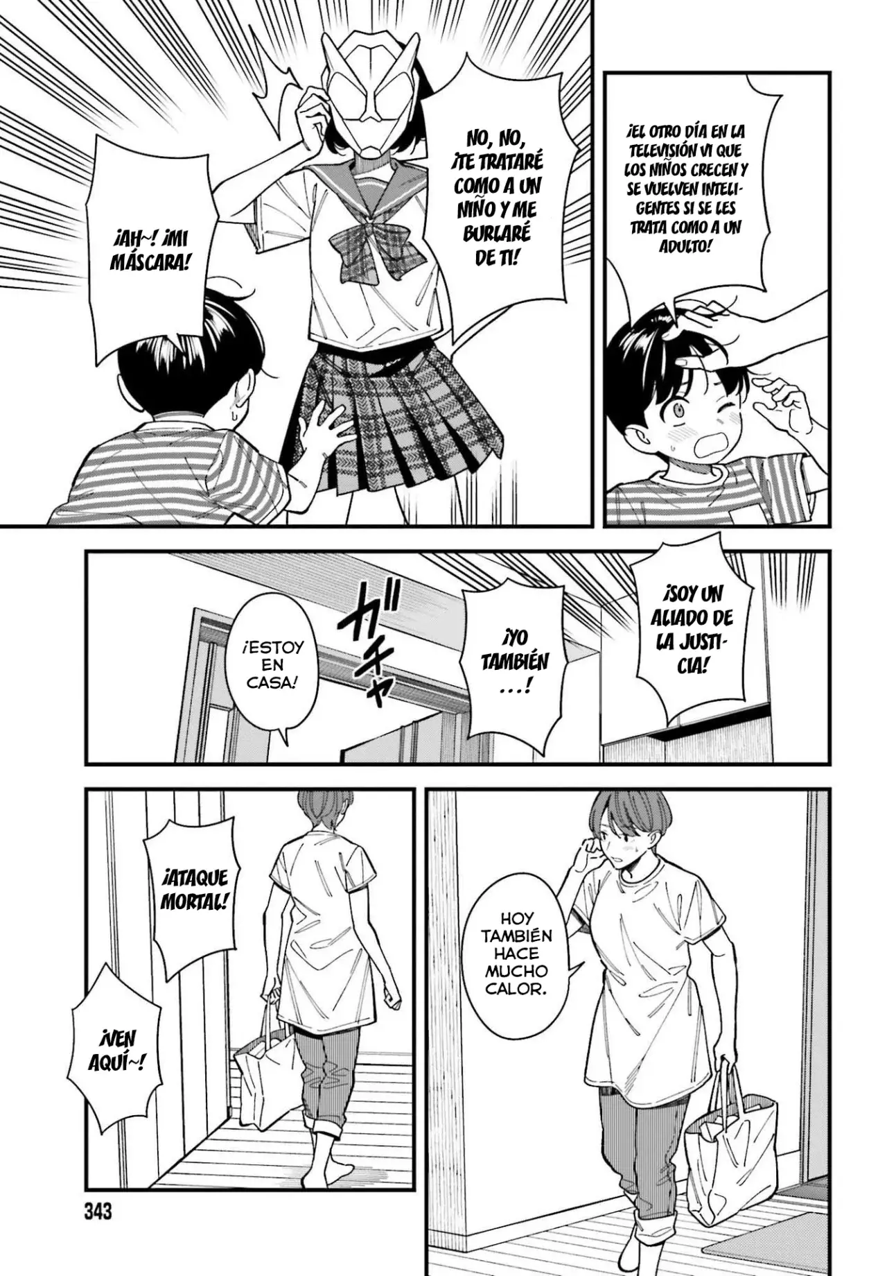 Are physical relationships posible between childhood friends of high school students? Capitulo 3 página 6