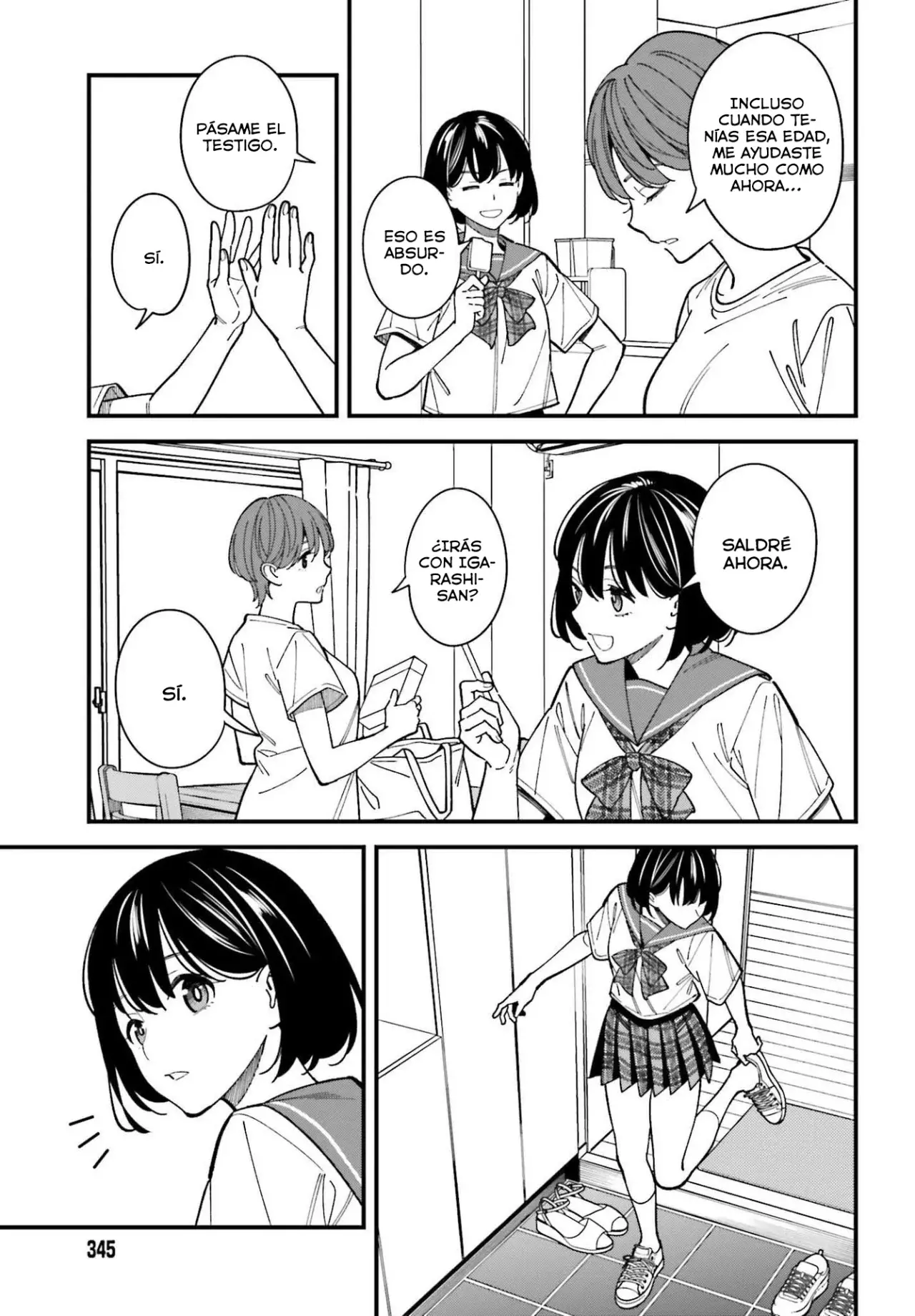 Are physical relationships posible between childhood friends of high school students? Capitulo 3 página 8