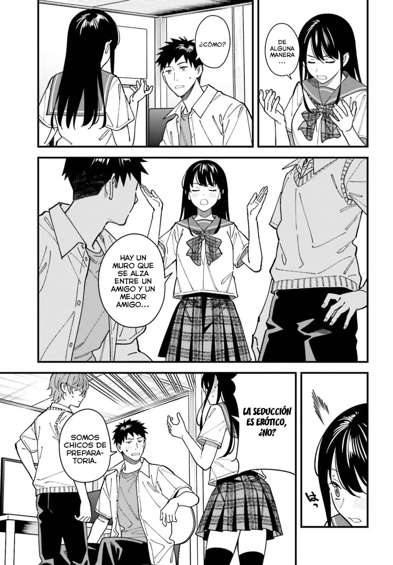 Are physical relationships posible between childhood friends of high school students? Capitulo 4 página 10