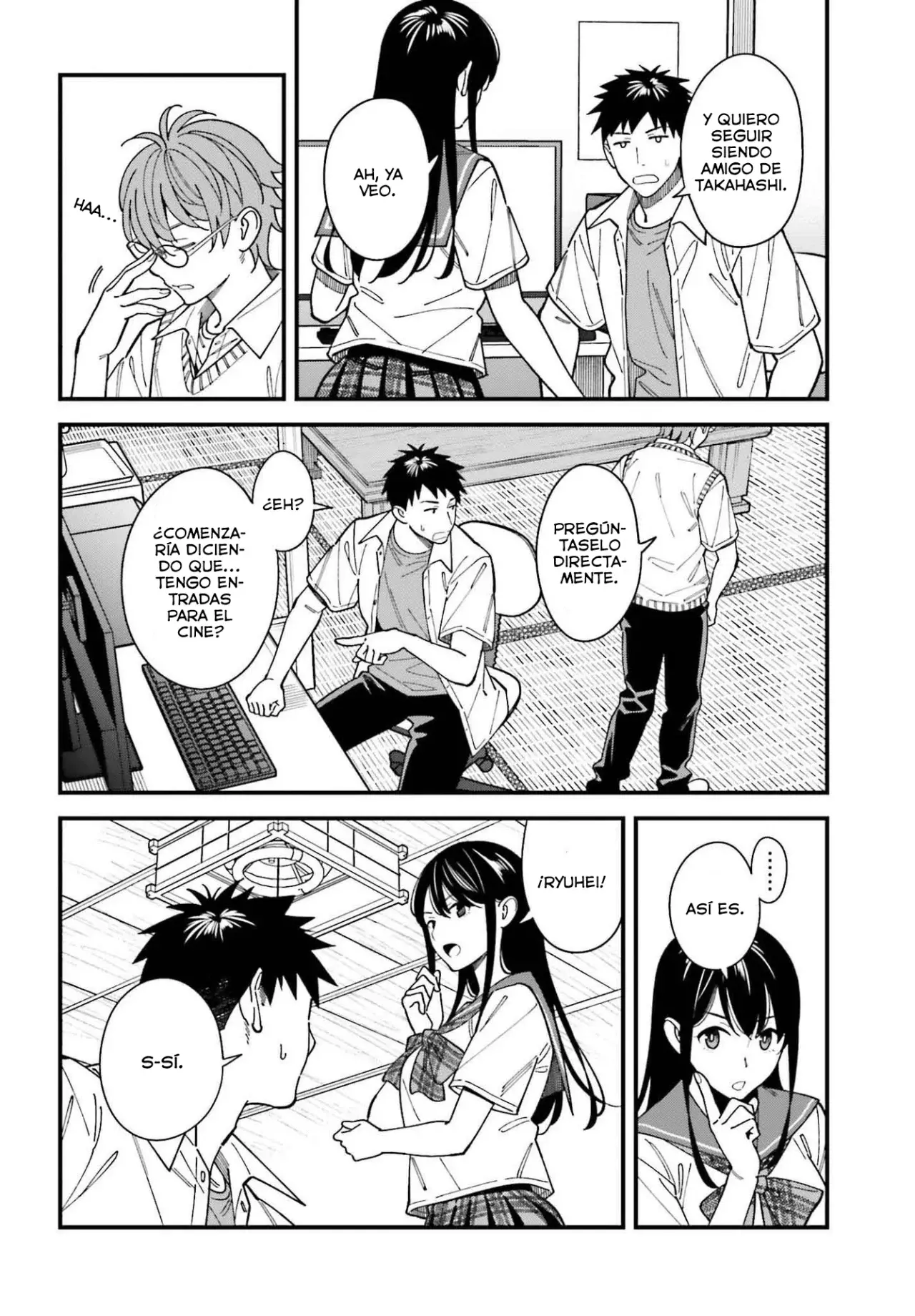 Are physical relationships posible between childhood friends of high school students? Capitulo 4 página 11