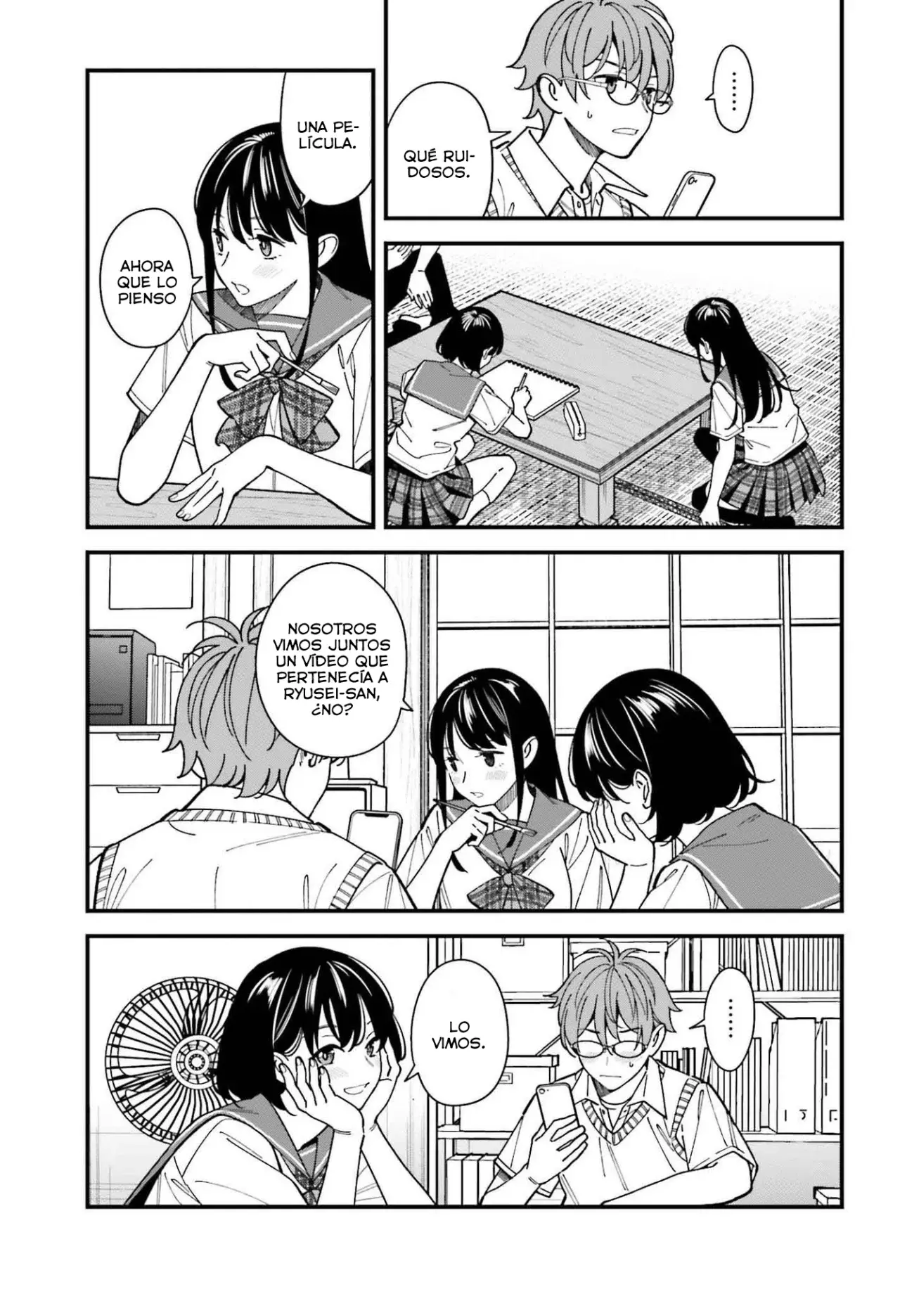 Are physical relationships posible between childhood friends of high school students? Capitulo 4 página 14