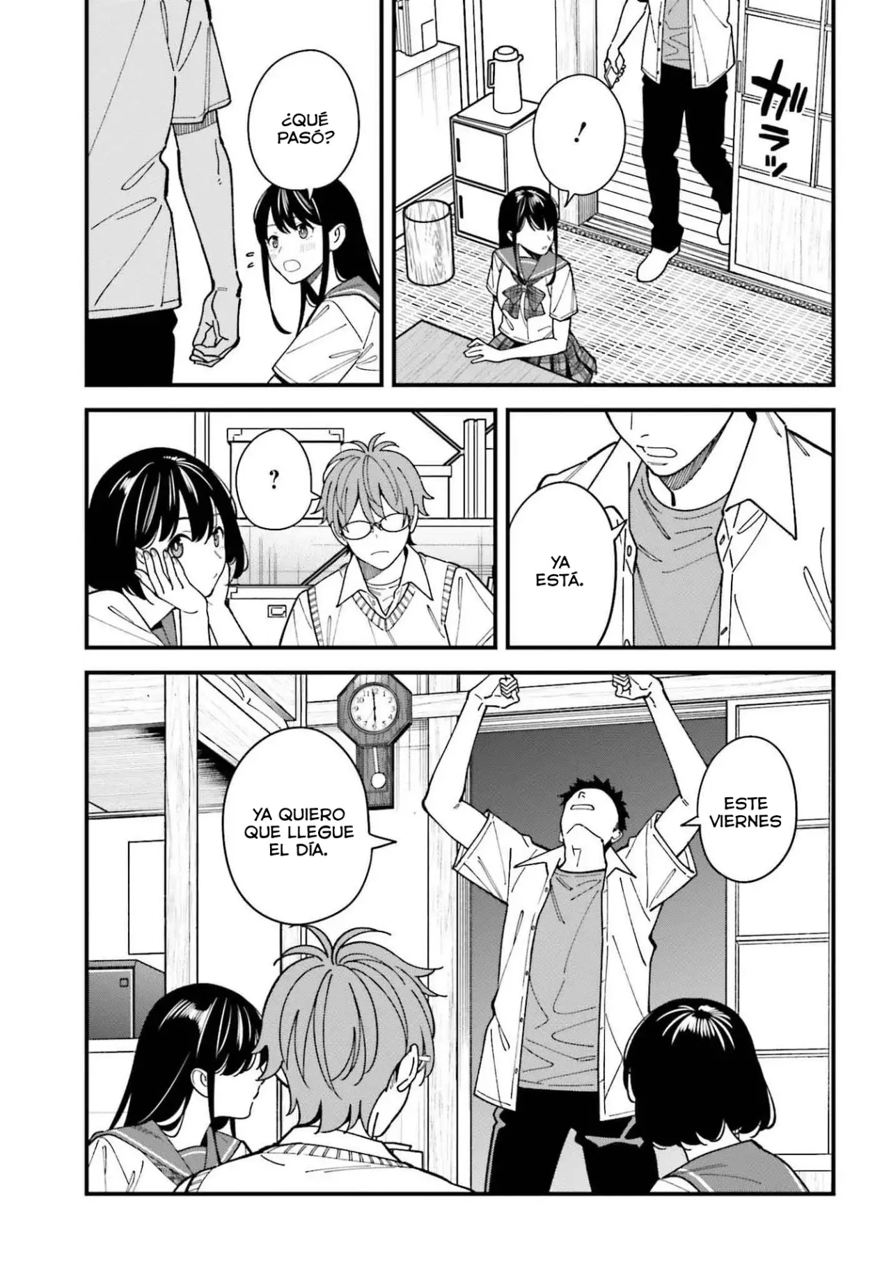 Are physical relationships posible between childhood friends of high school students? Capitulo 4 página 18