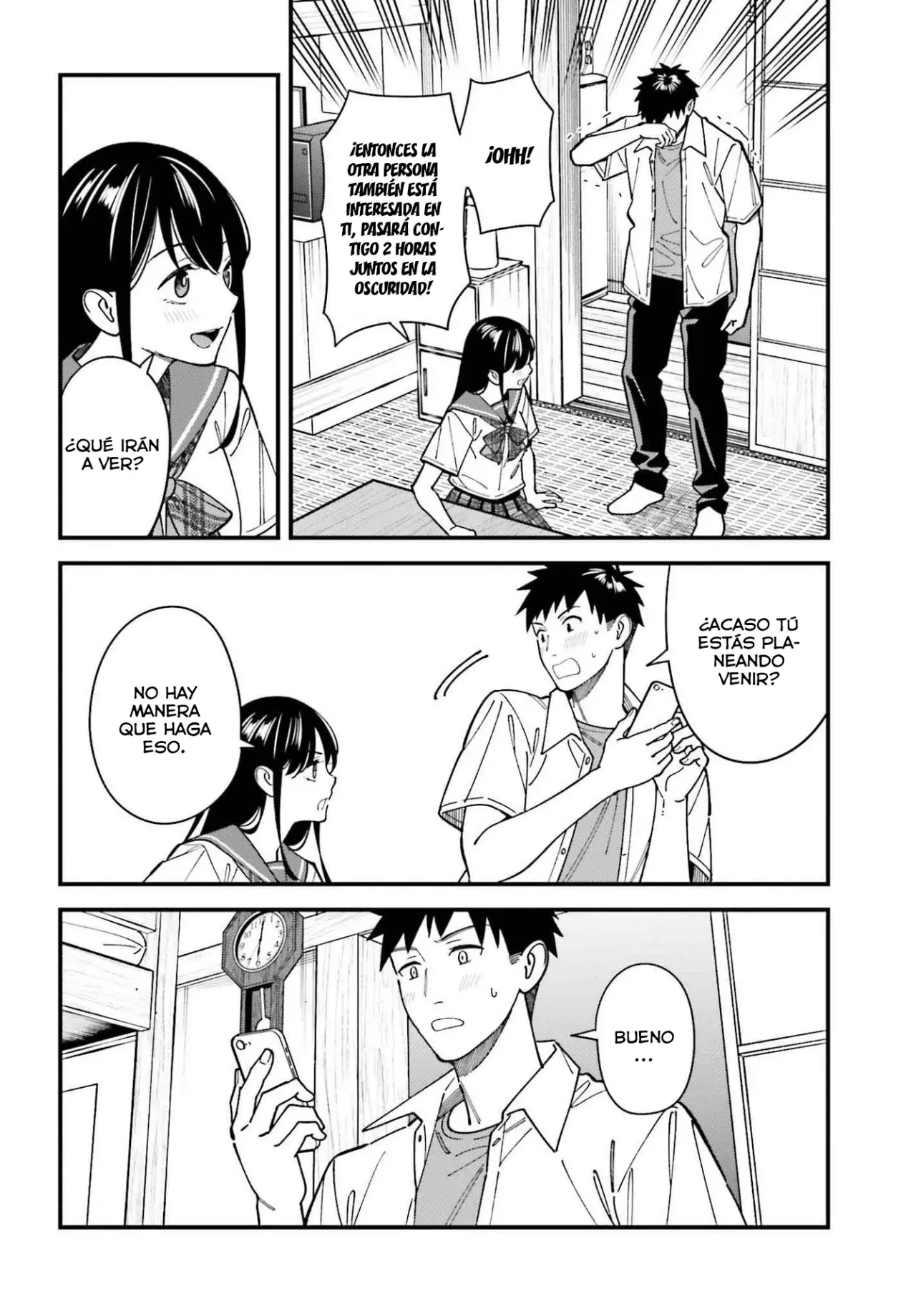 Are physical relationships posible between childhood friends of high school students? Capitulo 4 página 19