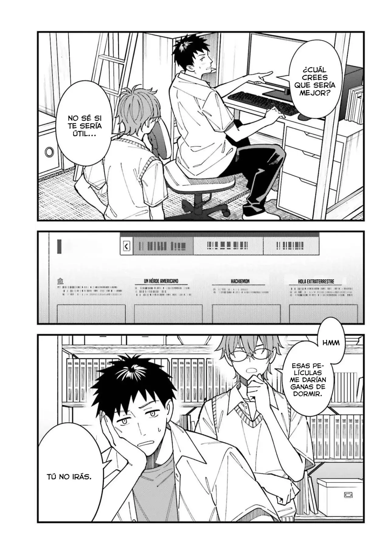 Are physical relationships posible between childhood friends of high school students? Capitulo 4 página 8