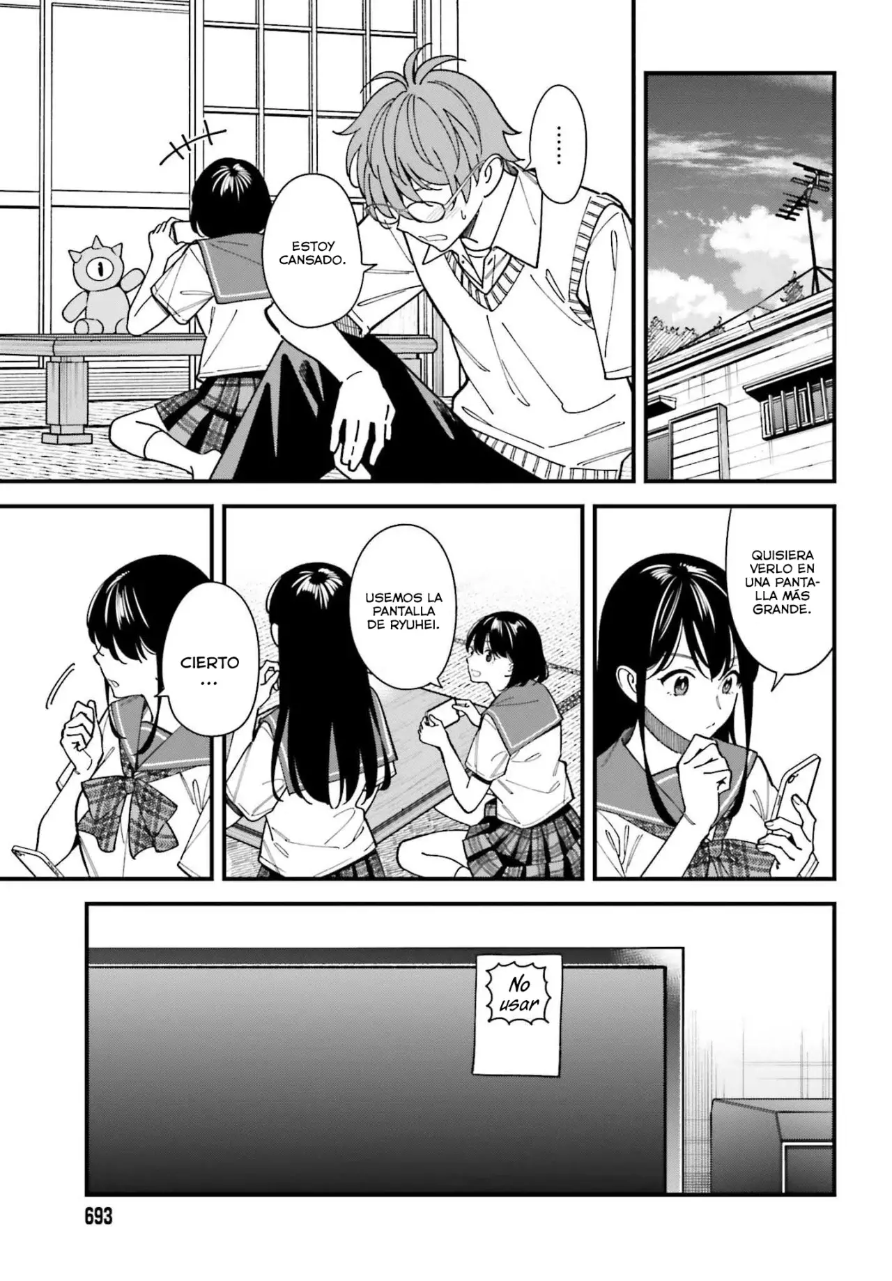 Are physical relationships posible between childhood friends of high school students? Capitulo 5 página 10