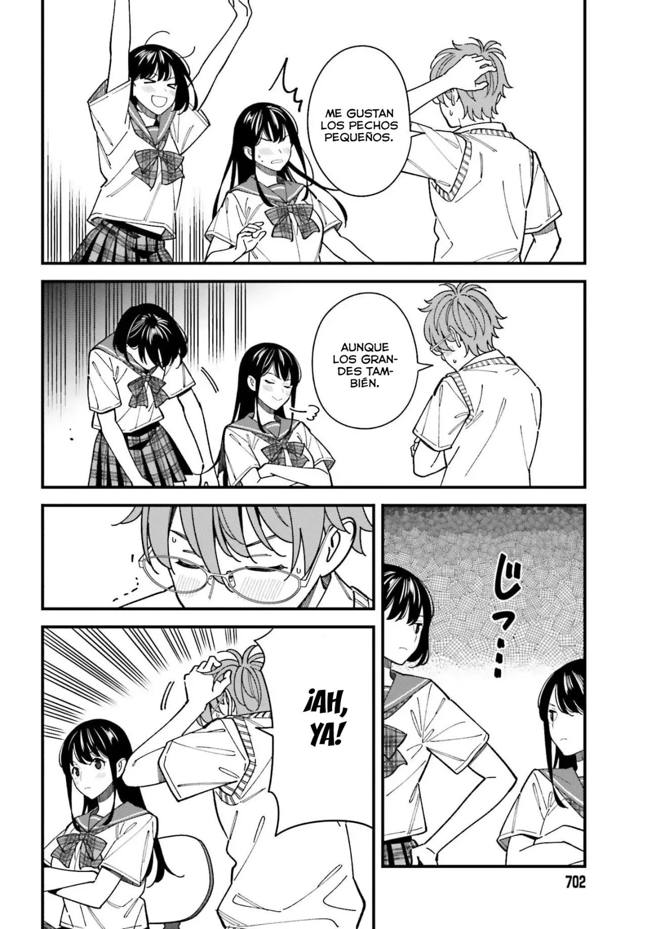 Are physical relationships posible between childhood friends of high school students? Capitulo 5 página 19