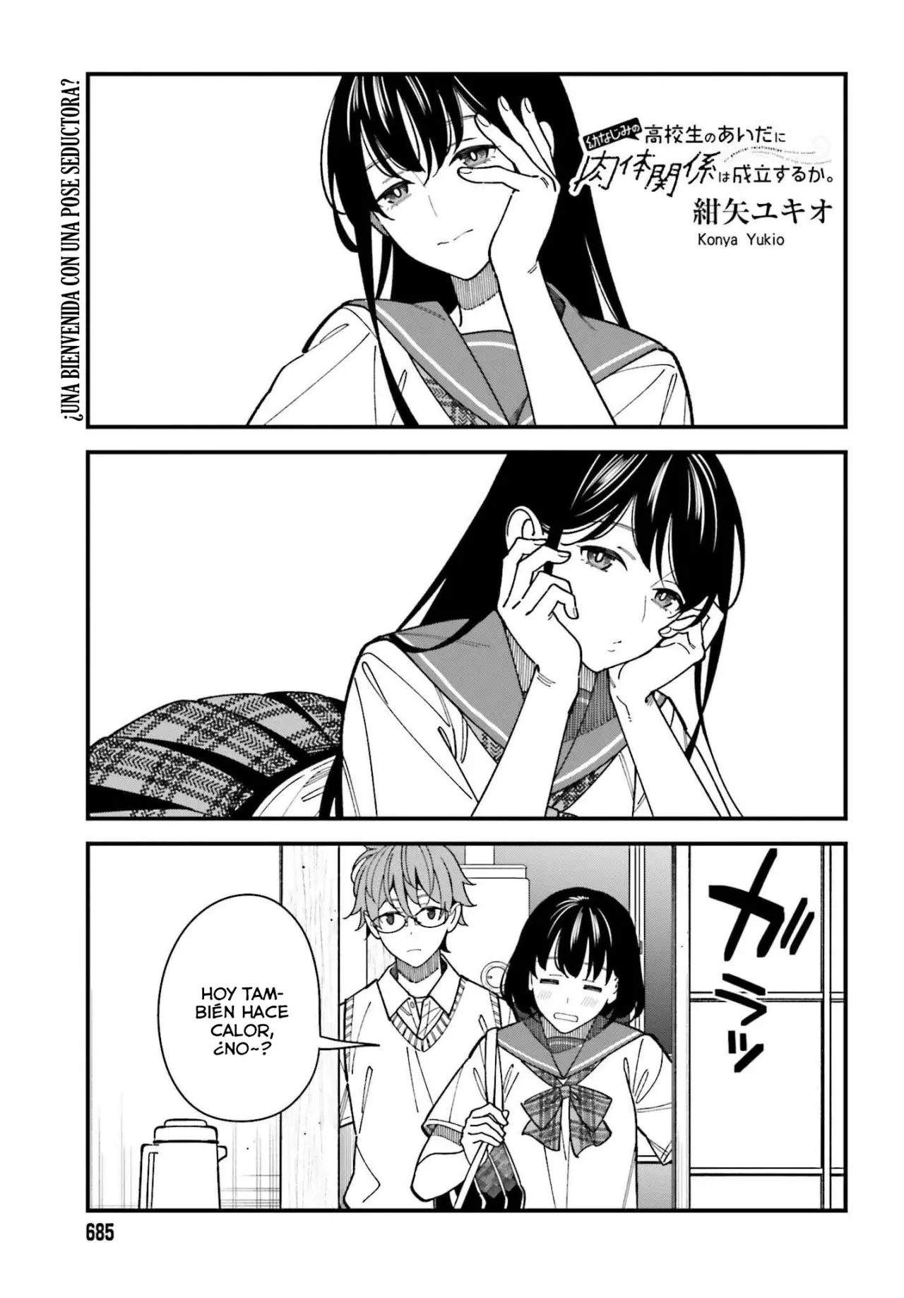 Are physical relationships posible between childhood friends of high school students? Capitulo 5 página 2