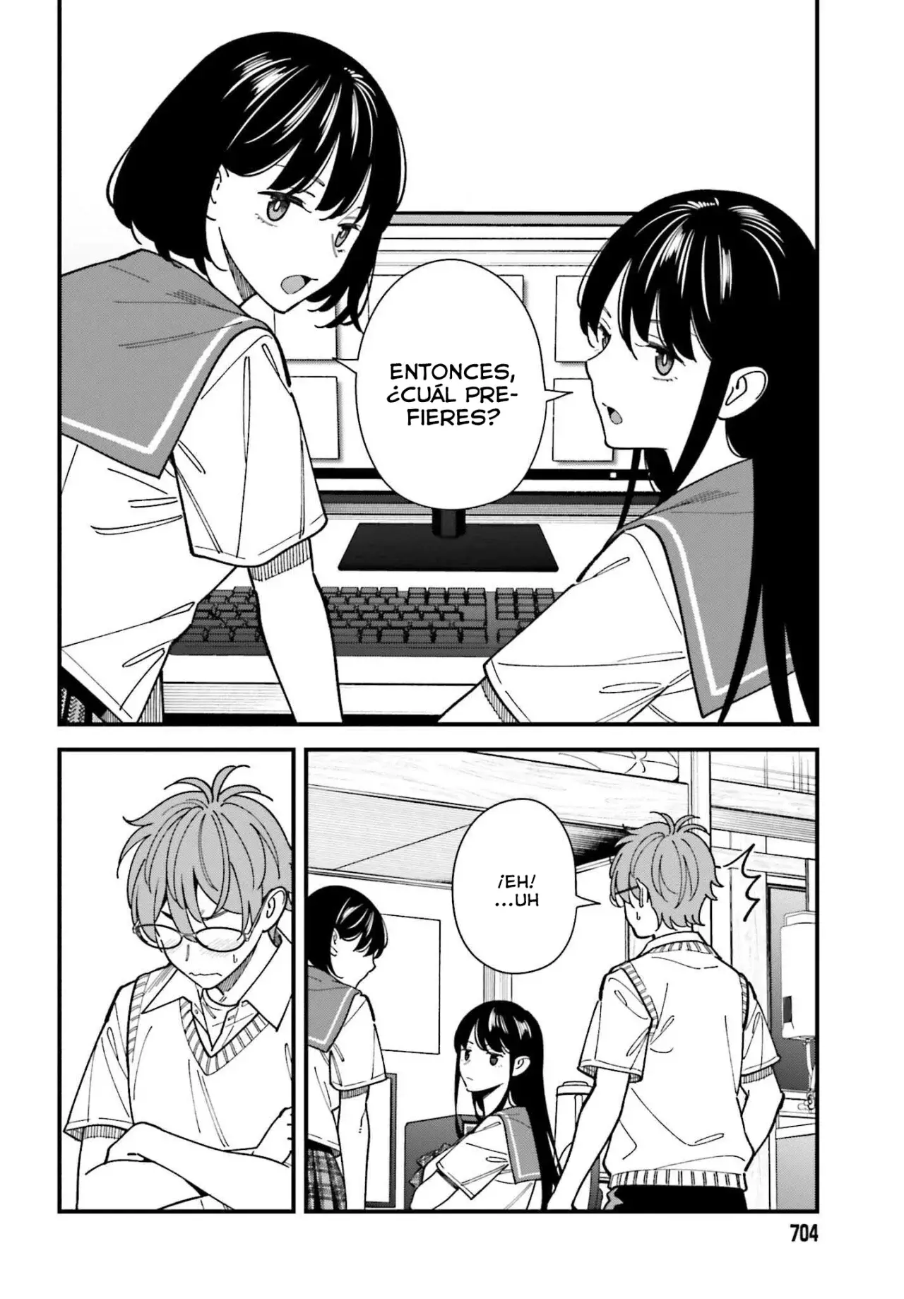 Are physical relationships posible between childhood friends of high school students? Capitulo 5 página 21