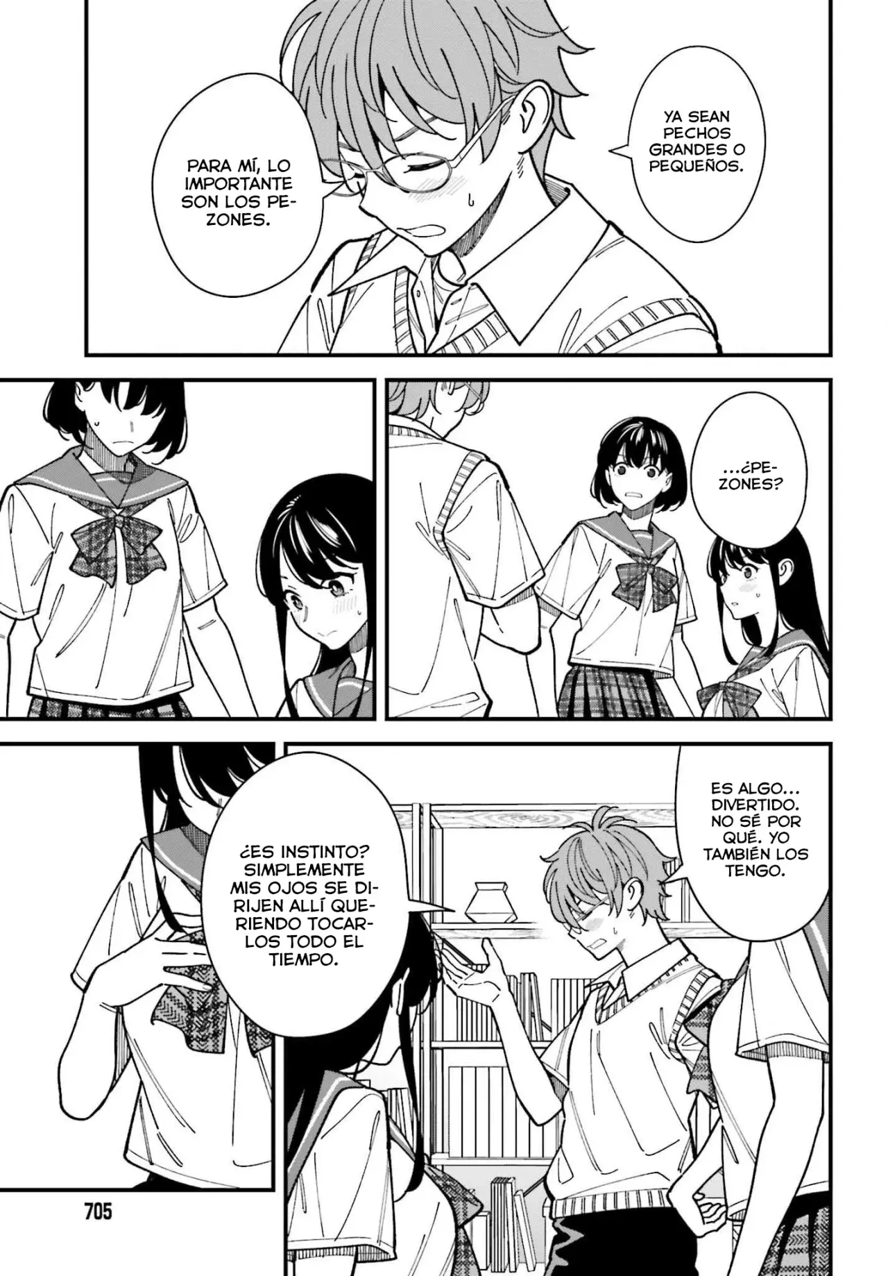 Are physical relationships posible between childhood friends of high school students? Capitulo 5 página 22
