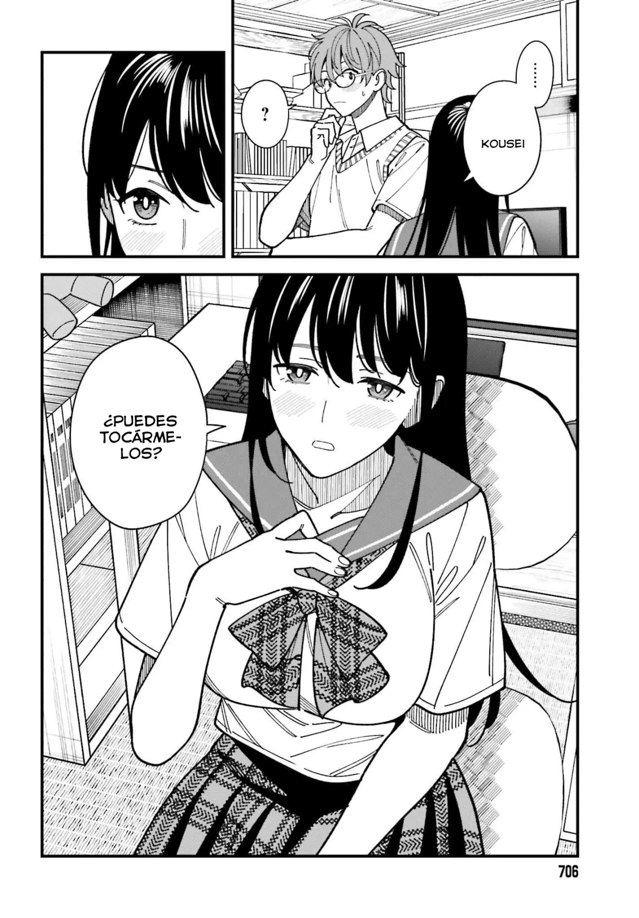 Are physical relationships posible between childhood friends of high school students? Capitulo 5 página 23