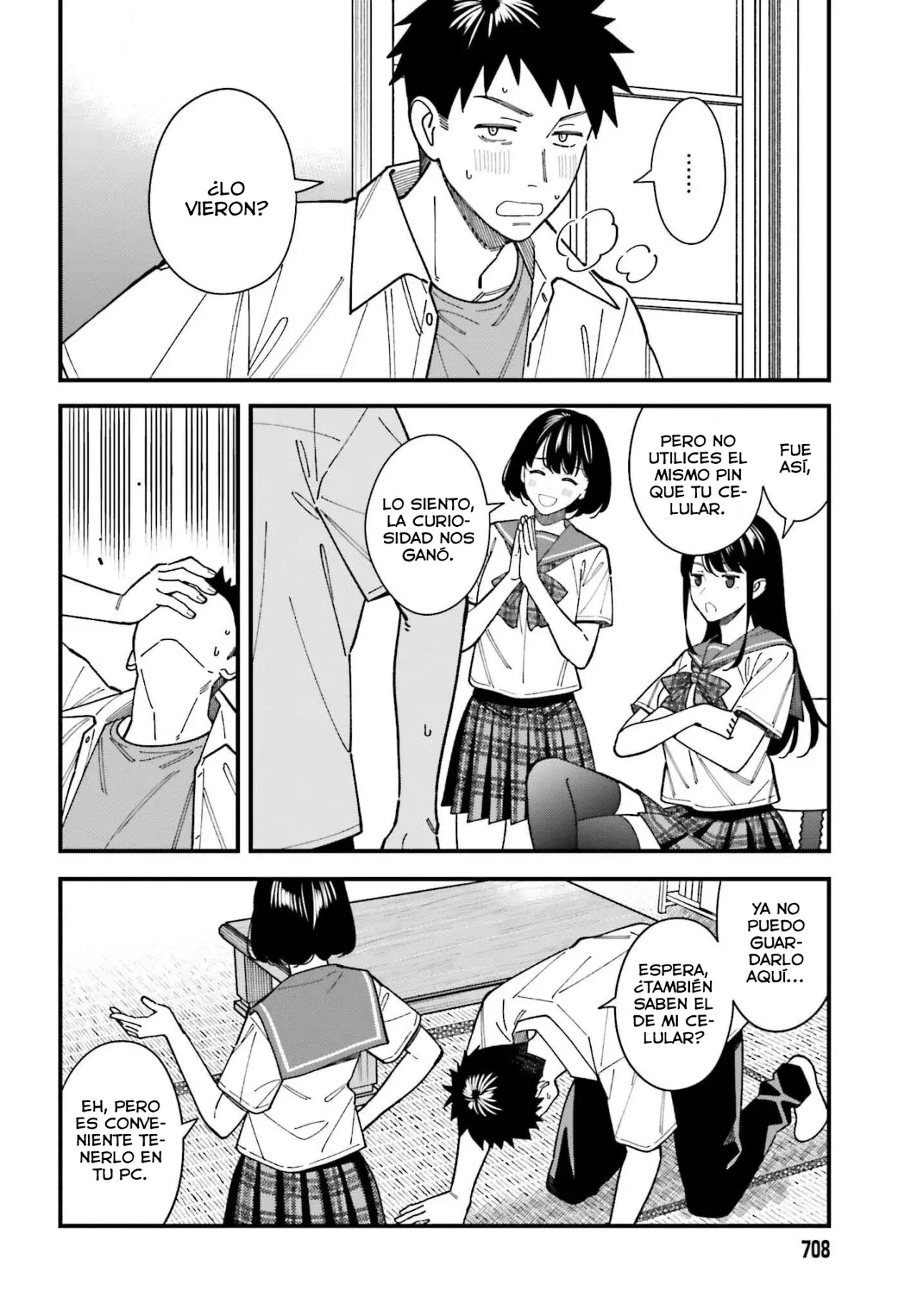 Are physical relationships posible between childhood friends of high school students? Capitulo 5 página 25