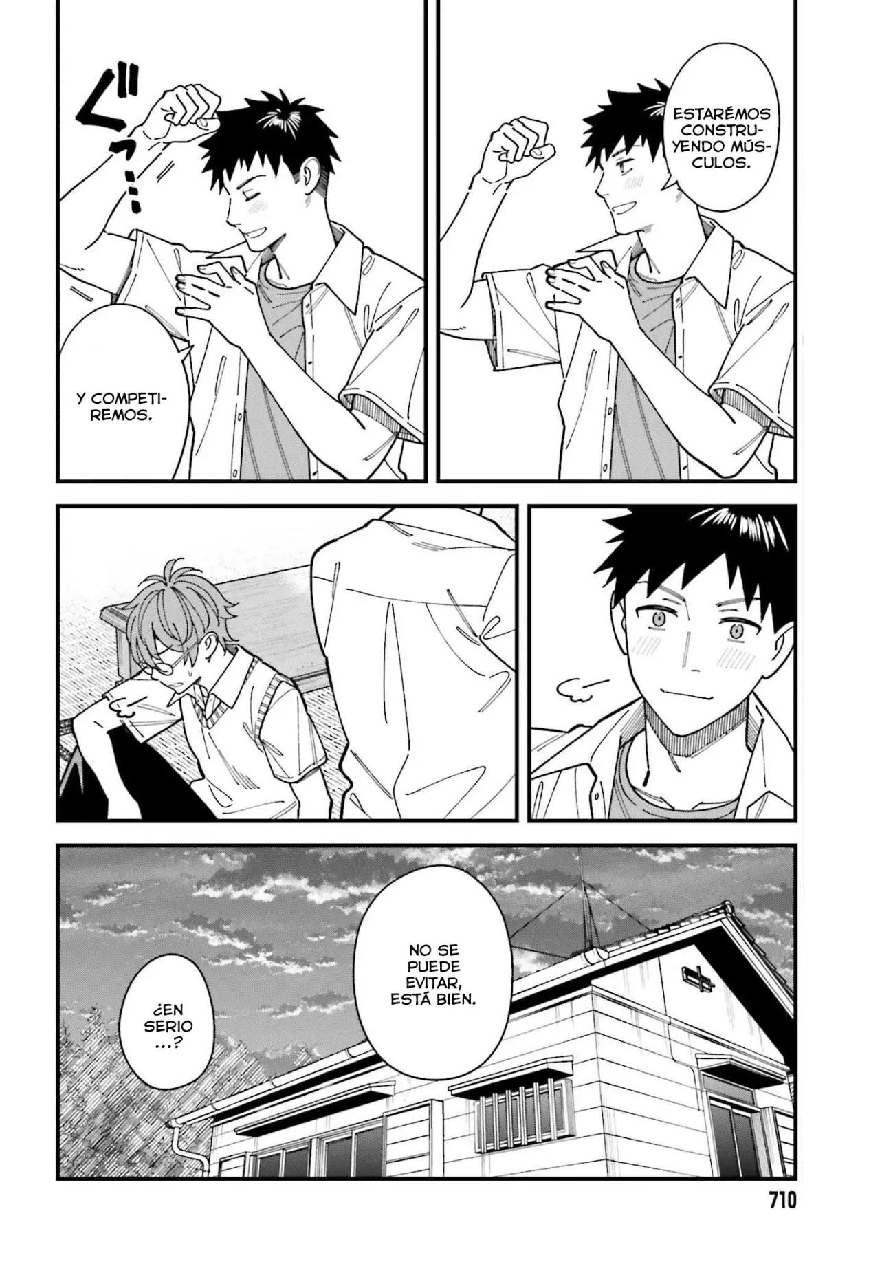 Are physical relationships posible between childhood friends of high school students? Capitulo 5 página 27
