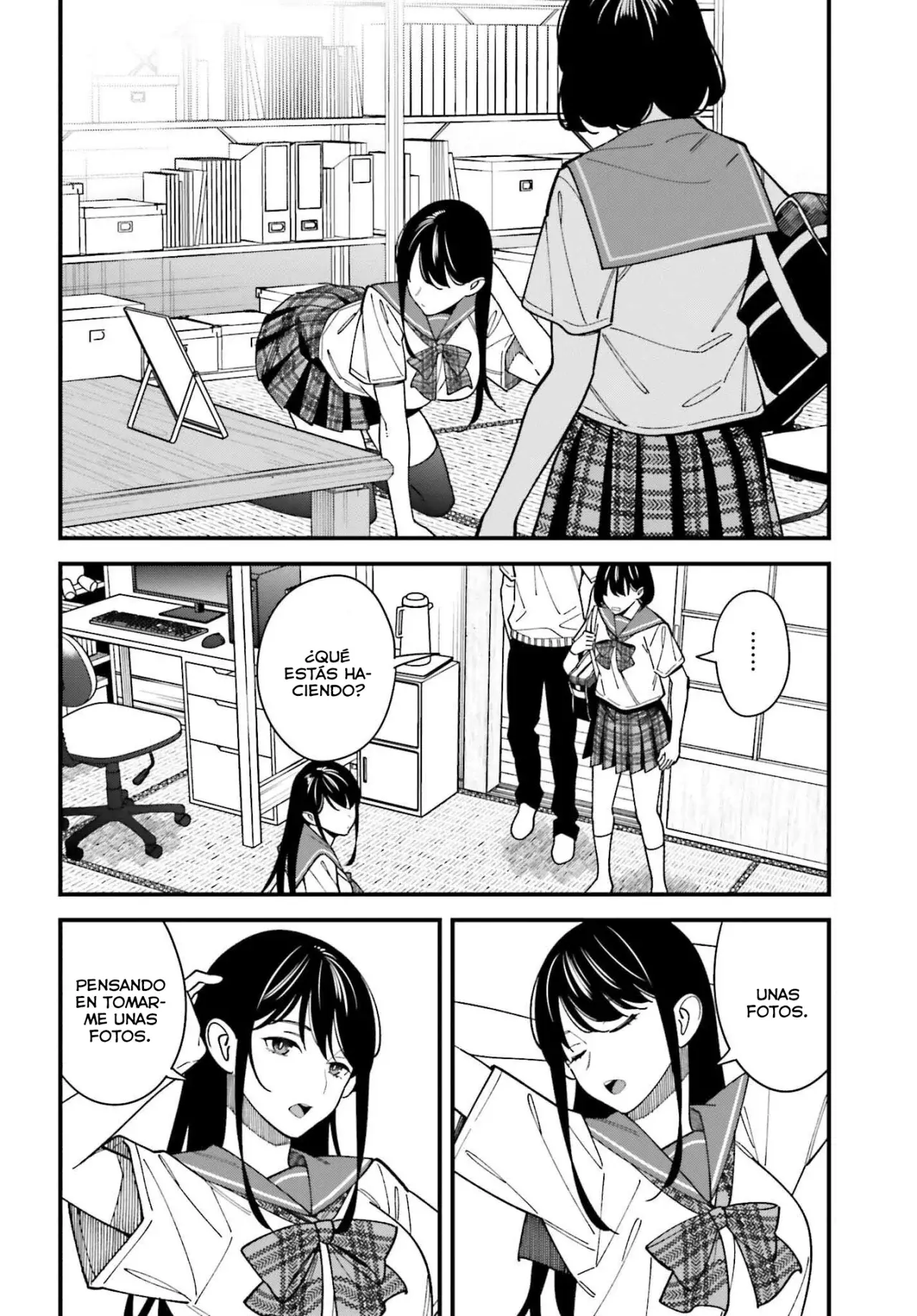 Are physical relationships posible between childhood friends of high school students? Capitulo 5 página 3