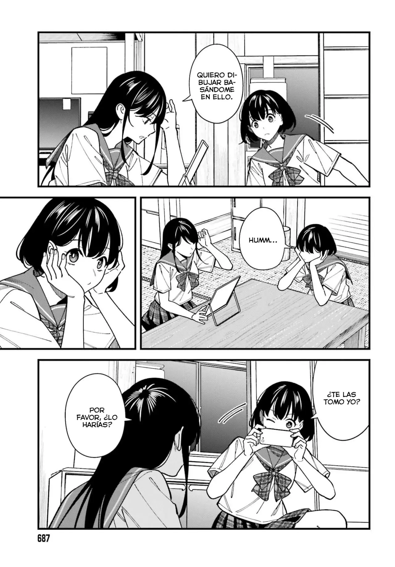 Are physical relationships posible between childhood friends of high school students? Capitulo 5 página 4