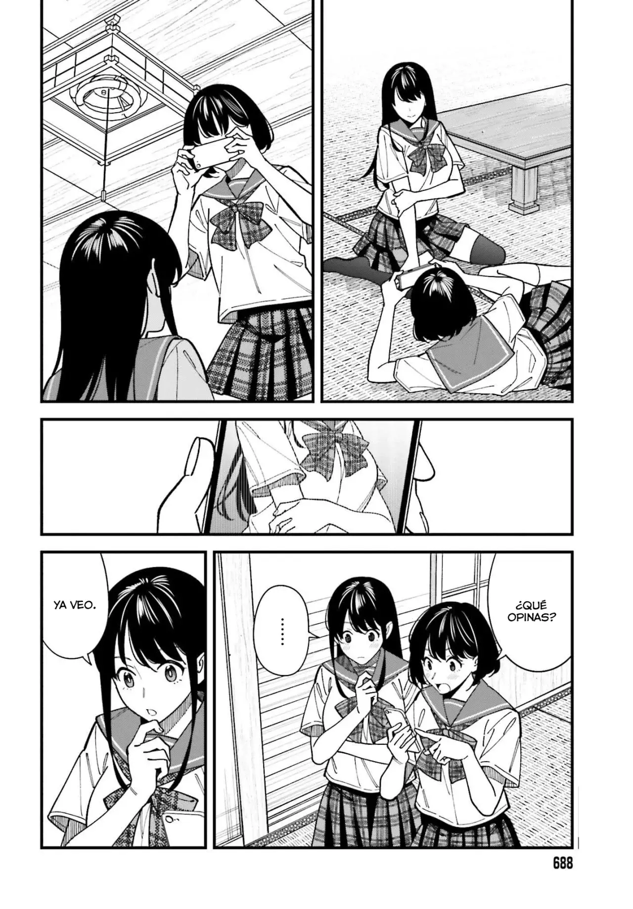 Are physical relationships posible between childhood friends of high school students? Capitulo 5 página 5