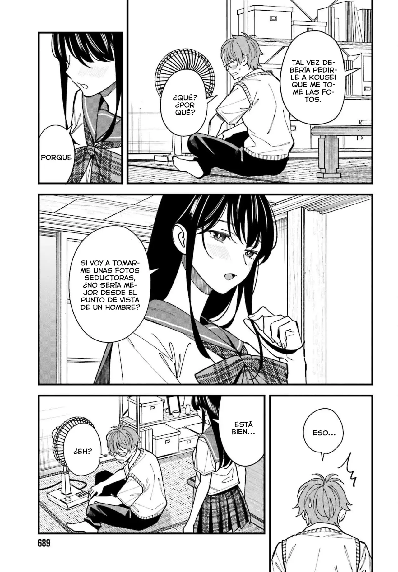 Are physical relationships posible between childhood friends of high school students? Capitulo 5 página 6