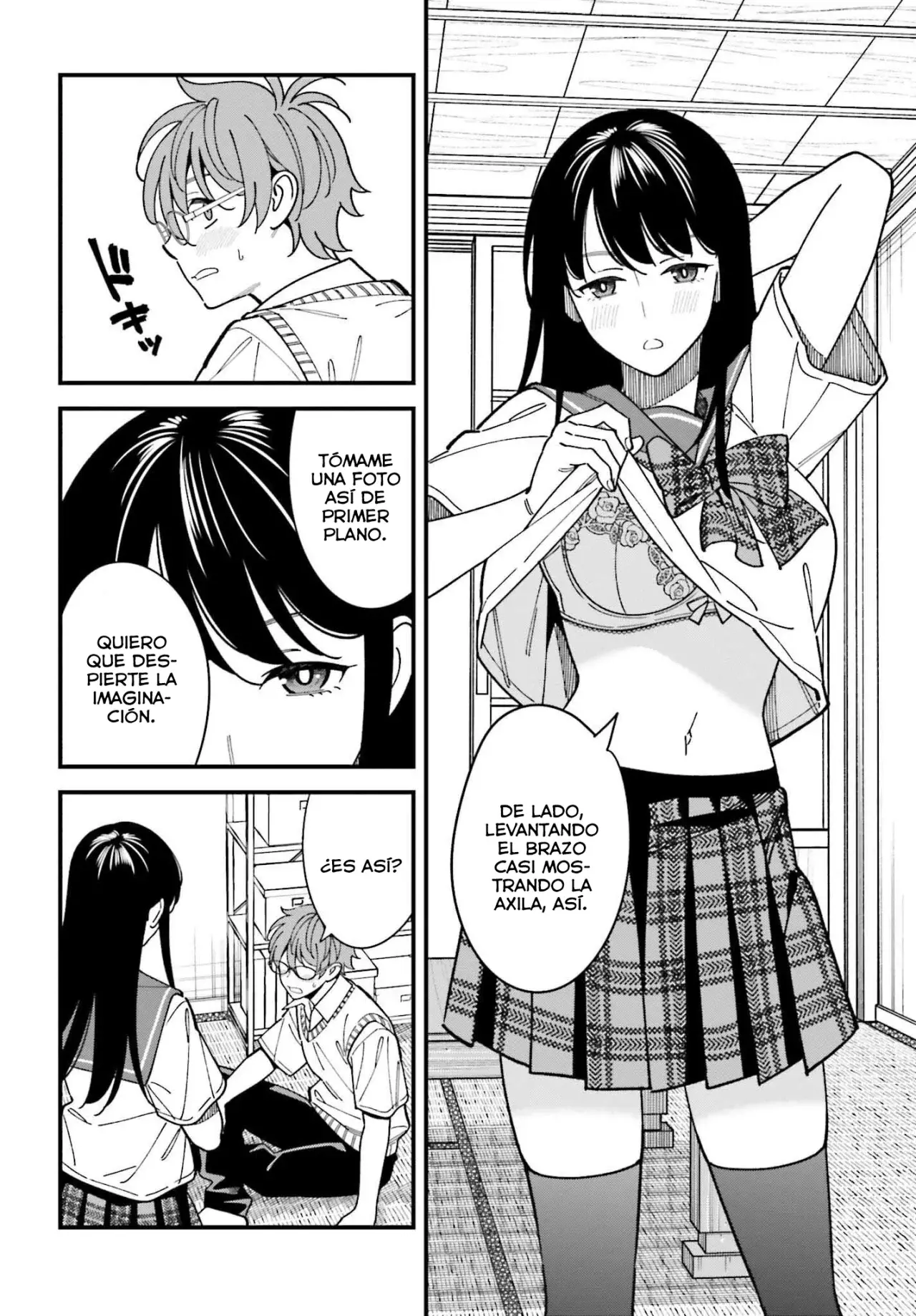 Are physical relationships posible between childhood friends of high school students? Capitulo 5 página 7