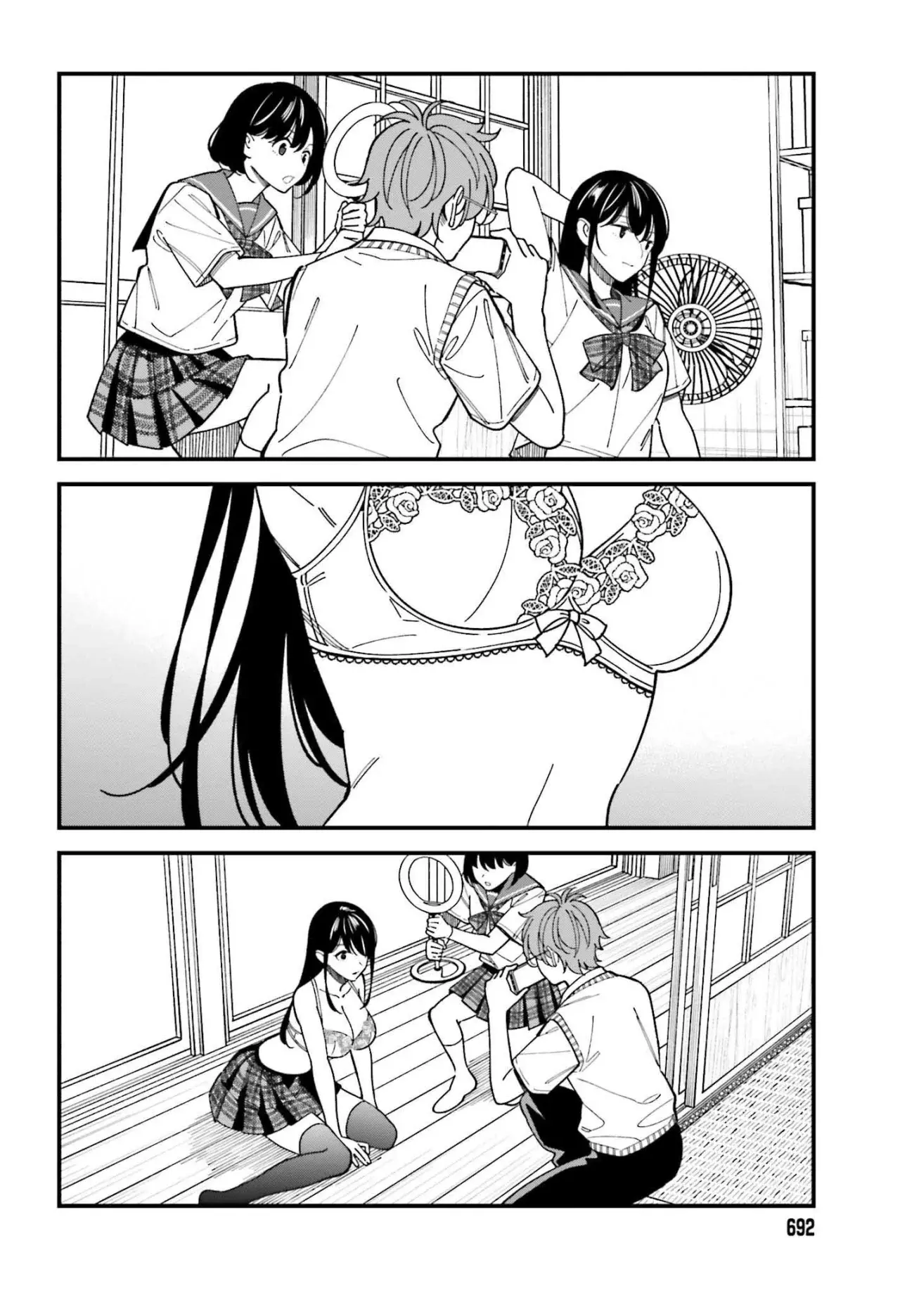 Are physical relationships posible between childhood friends of high school students? Capitulo 5 página 9