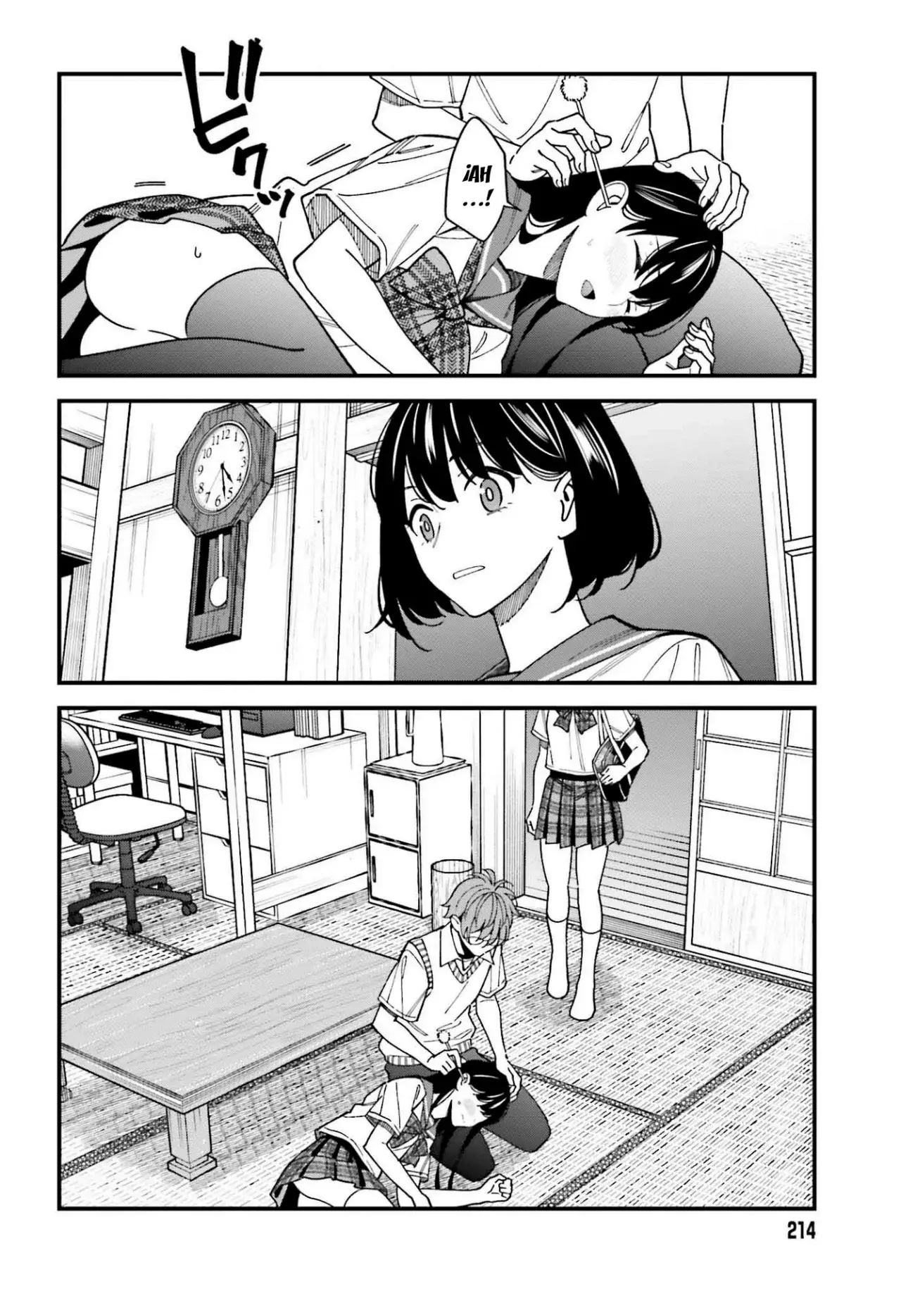 Are physical relationships posible between childhood friends of high school students? Capitulo 6 página 13