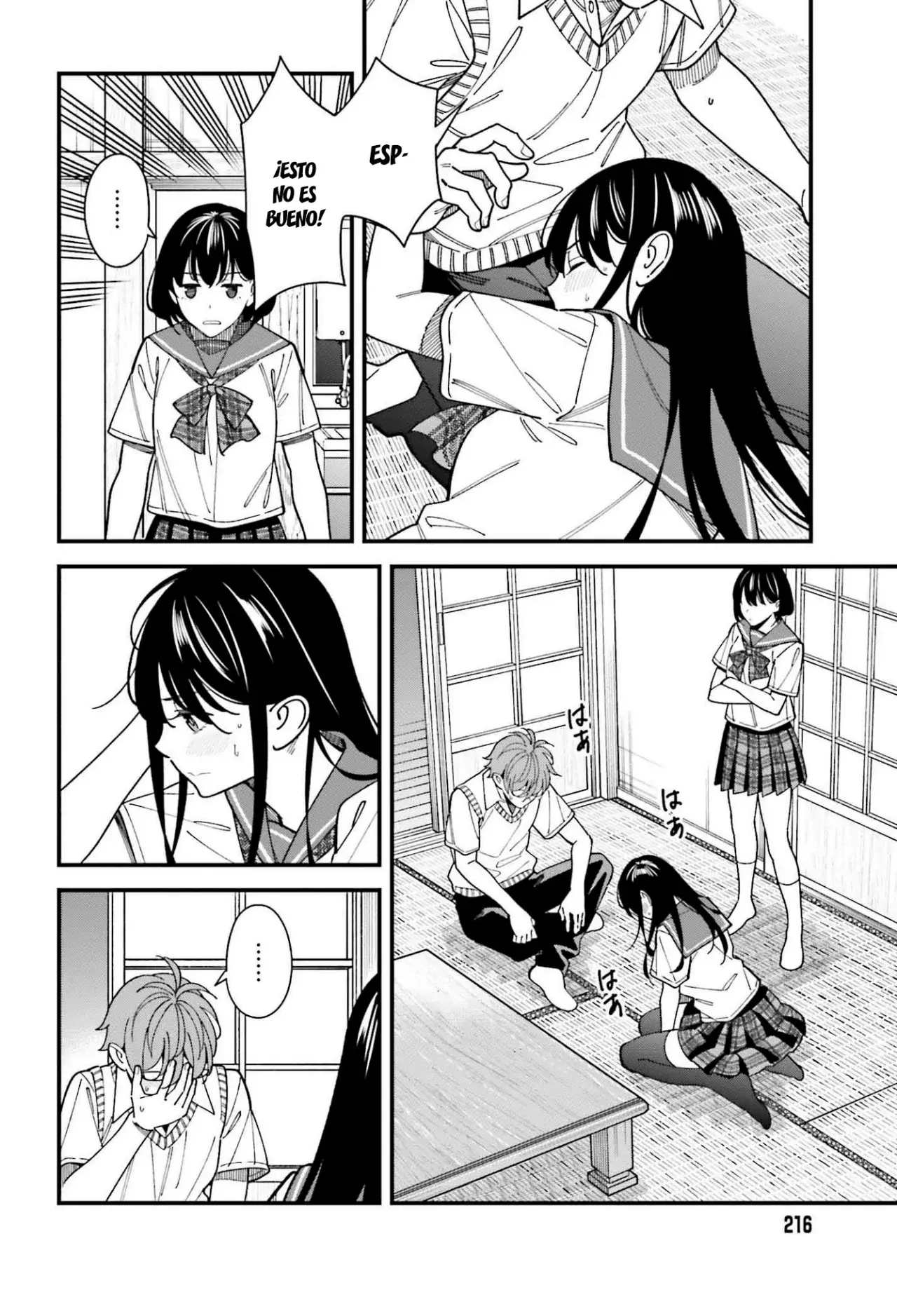 Are physical relationships posible between childhood friends of high school students? Capitulo 6 página 15