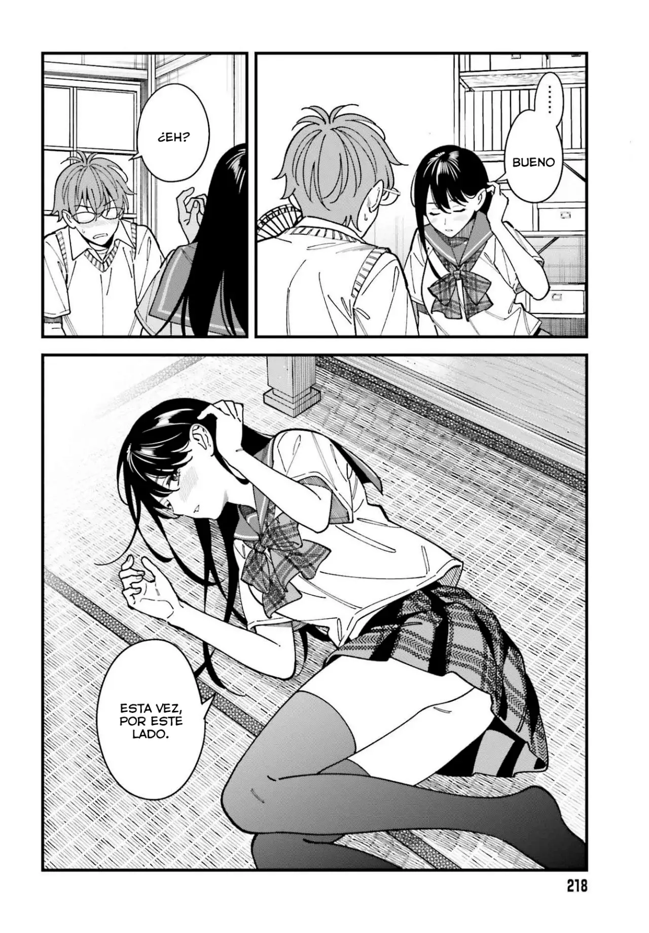 Are physical relationships posible between childhood friends of high school students? Capitulo 6 página 17